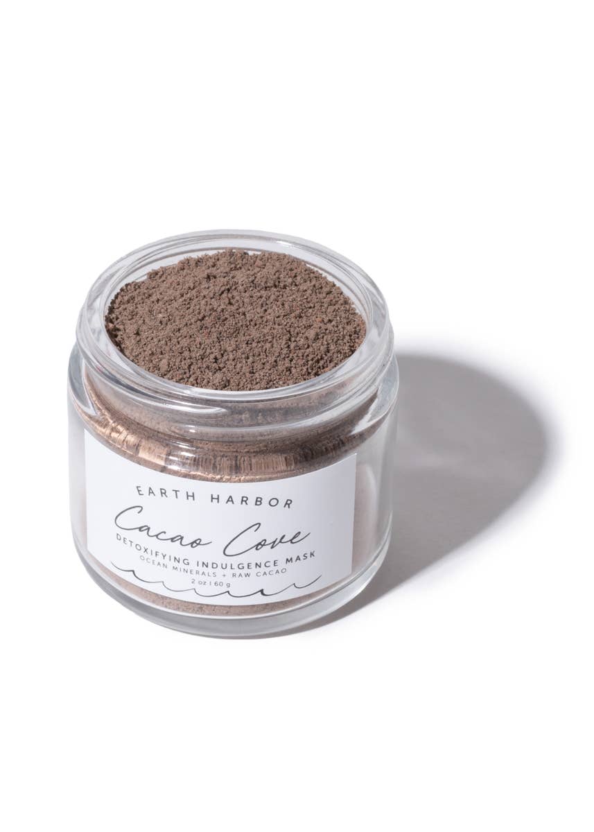 CACAO COVE Detox Dessert Mask: Raw Cacao + Ocean Minerals