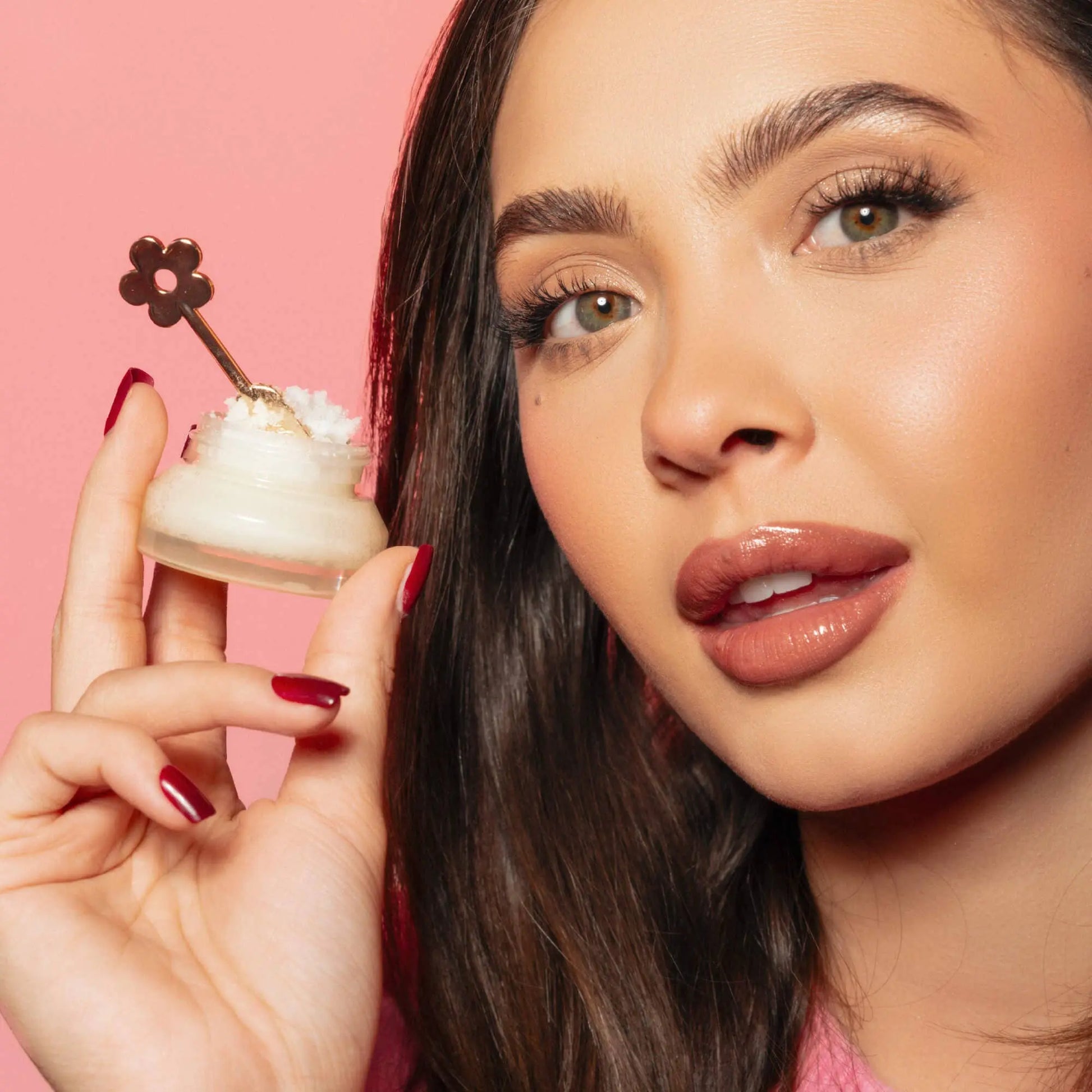 Limited Edition, Lip Scrub, Holiday, Frosted Sugar Plum Poppy & Pout