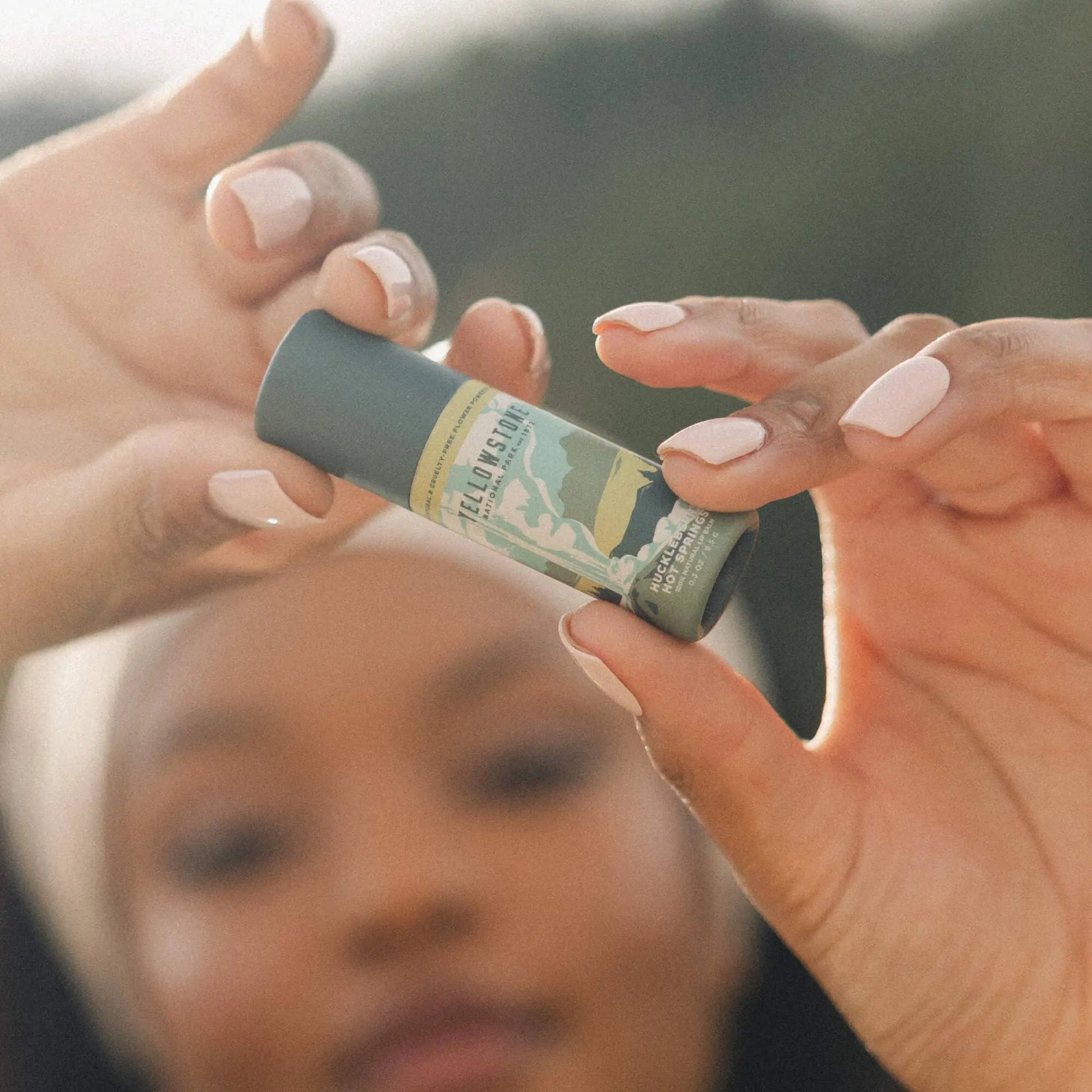The Landmark Project, Lip Balm, Yellowstone Huckleberry Hot Springs Poppy & Pout