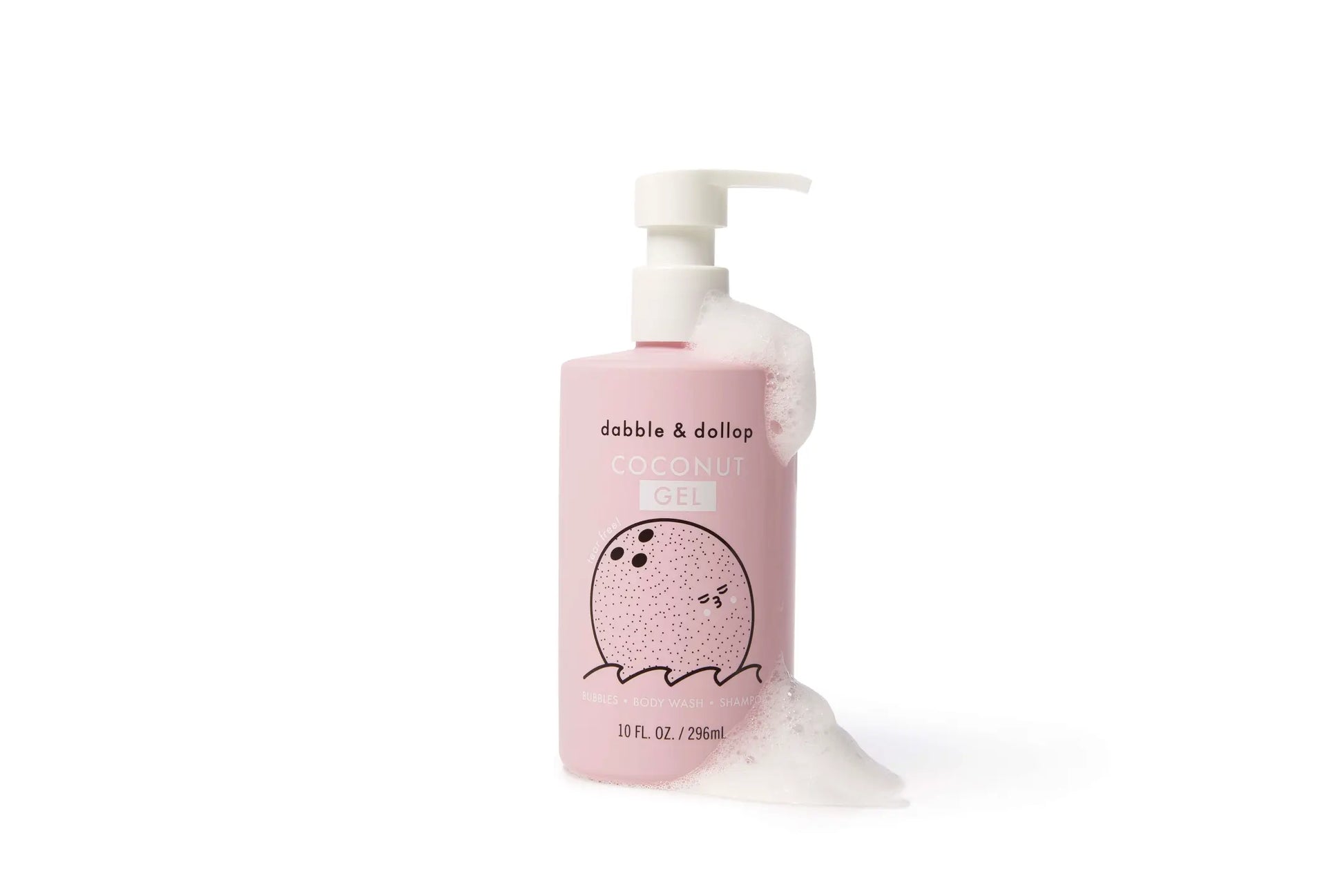All-Natural Coconut Shampoo, Body Wash & Bubbles Dabble & Dollop