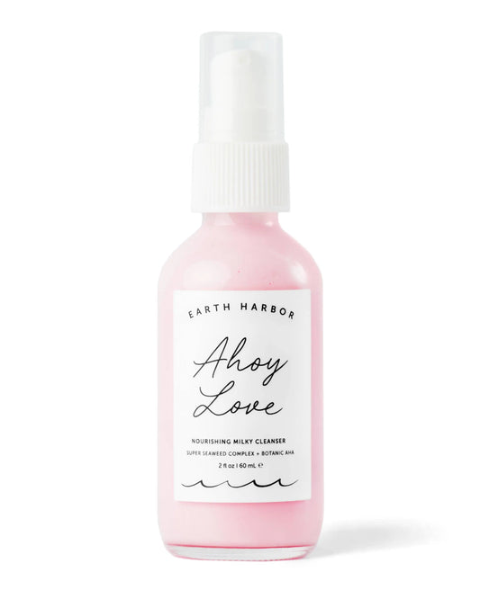 AHOY LOVE Nourishing Cleanser: Super Seaweed + Botanic AHAs Earth Harbor Naturals