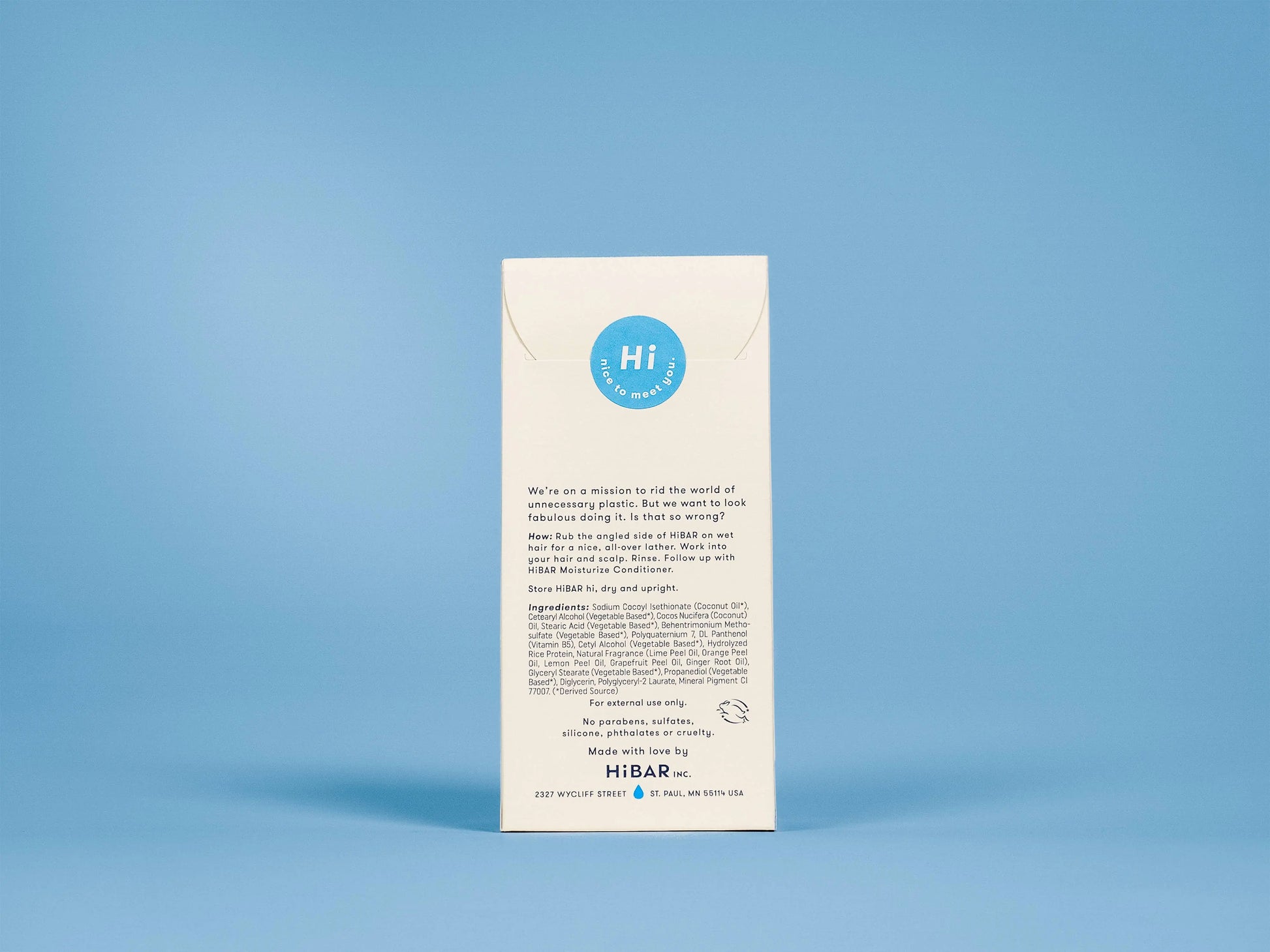 HiBAR Moisturize Shampoo Bar HiBAR