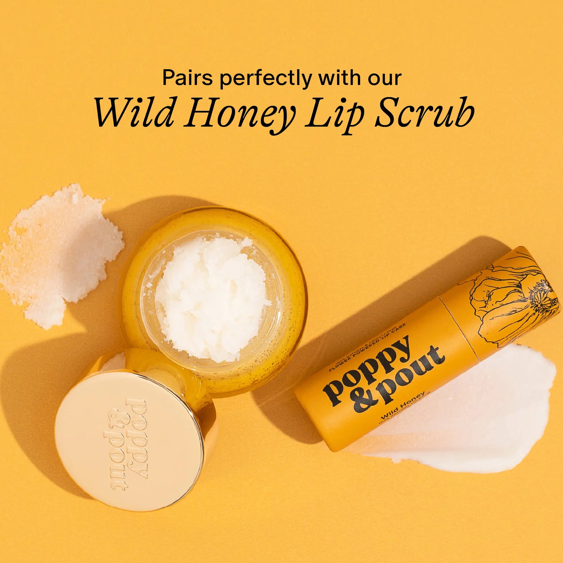 Lip Balm, Wild Honey Poppy & Pout