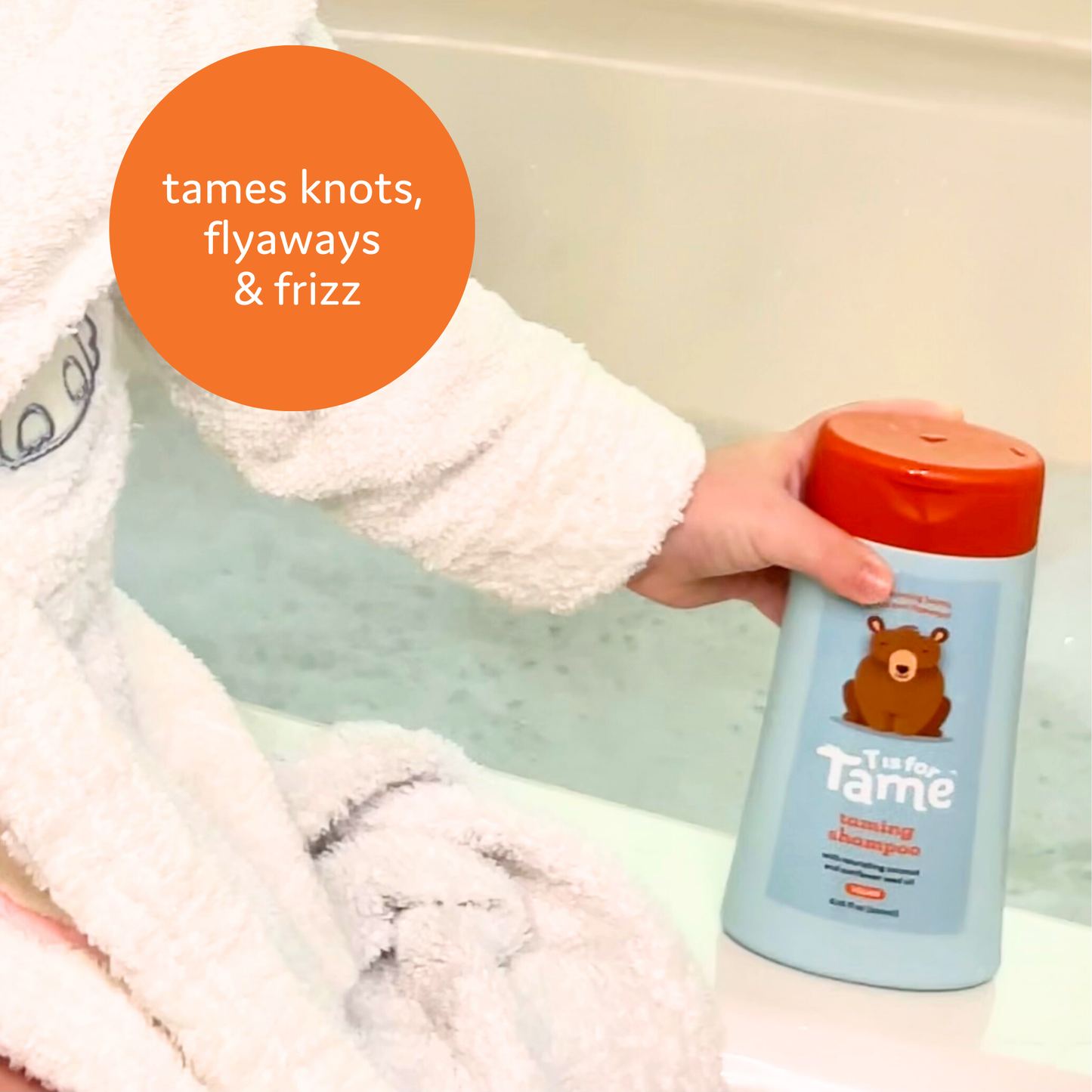 3-in-1 Baby Shampoo Cleanses, Conditions & Detangles