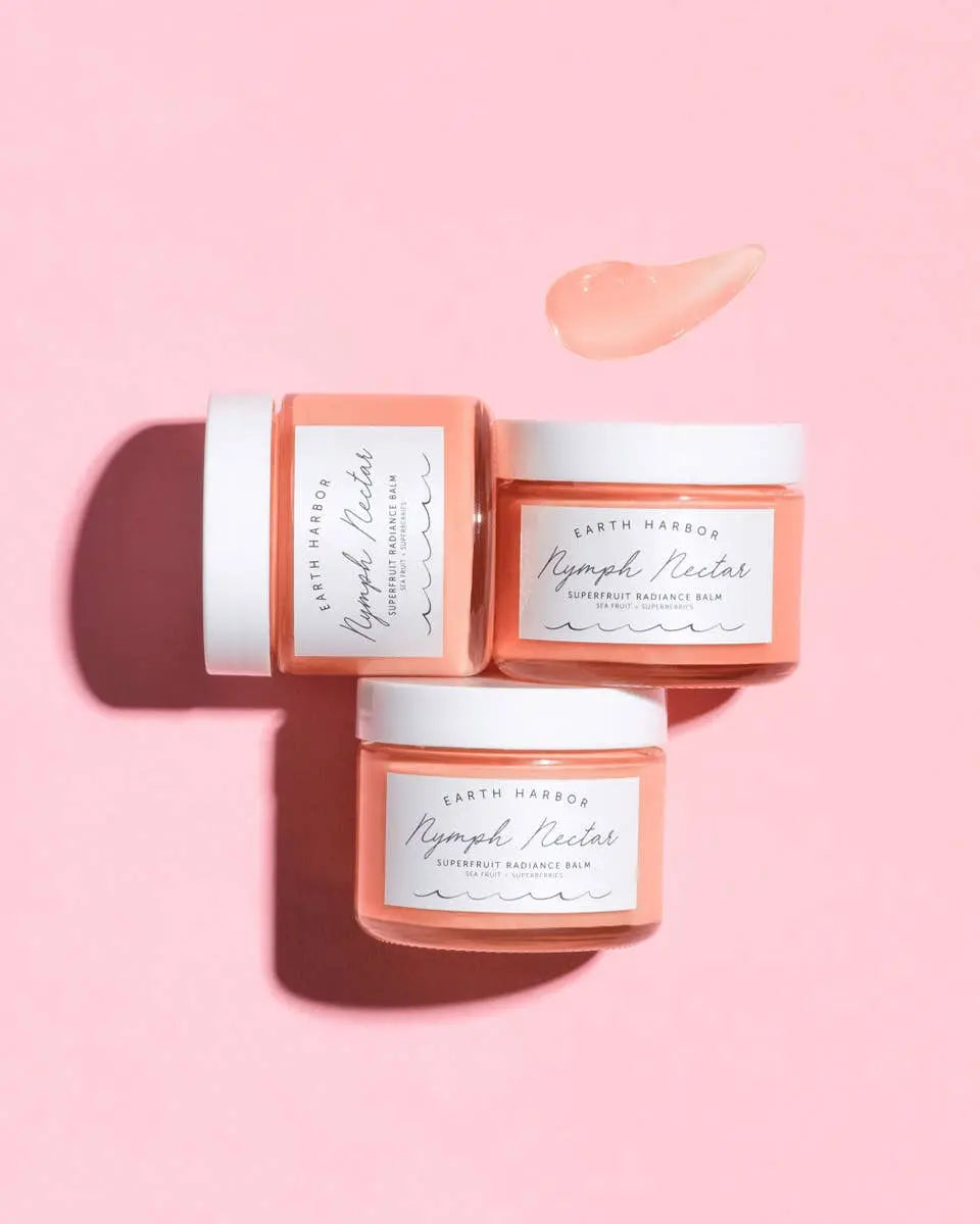 NYMPH NECTAR Superfruit Radiance Balm: Vitamins + Amino Acid: 1 oz Earth Harbor Naturals