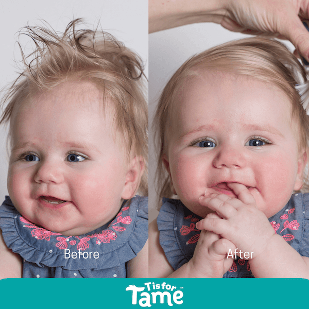 Hair Taming Cream for Kids, Natural, Anti-Frizz & Flyaways