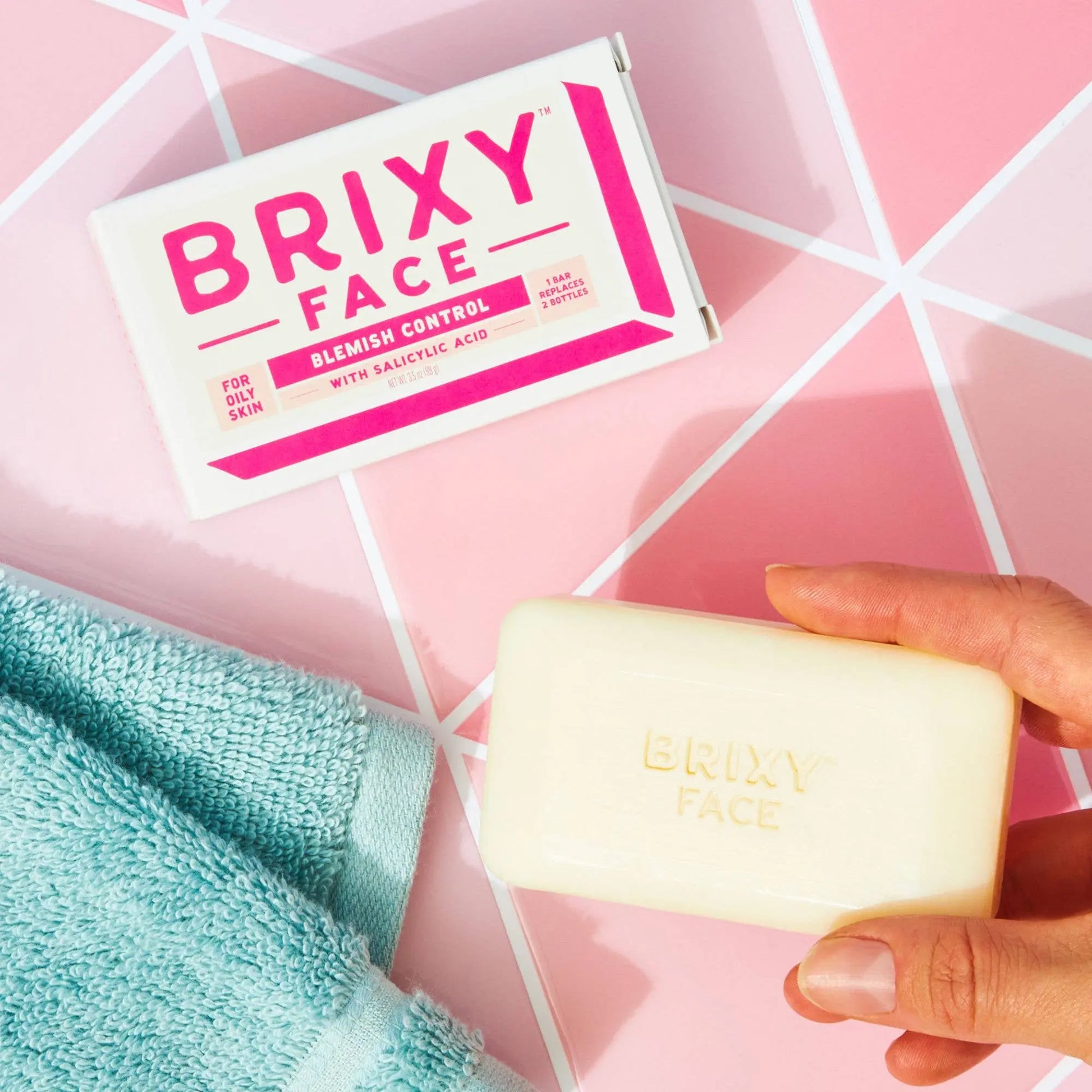 Gentle Blemish Control Facial Cleanser With Salicylic Acid BRIXY