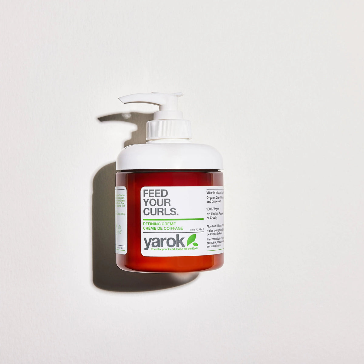 FEED YOUR CURLS® curling cream: 8oz Yarok Plant Based Beauty