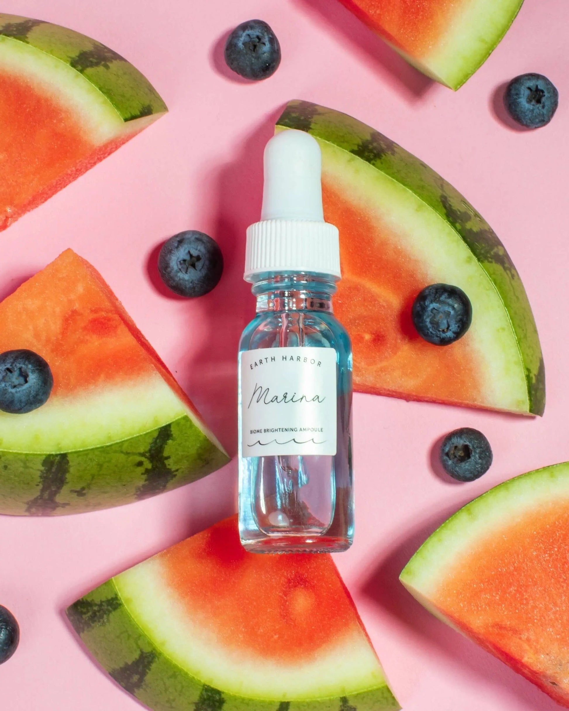 MARINA Biome Brightening Concentrate: Blue Tansy + Squalane : 1 oz Earth Harbor Naturals