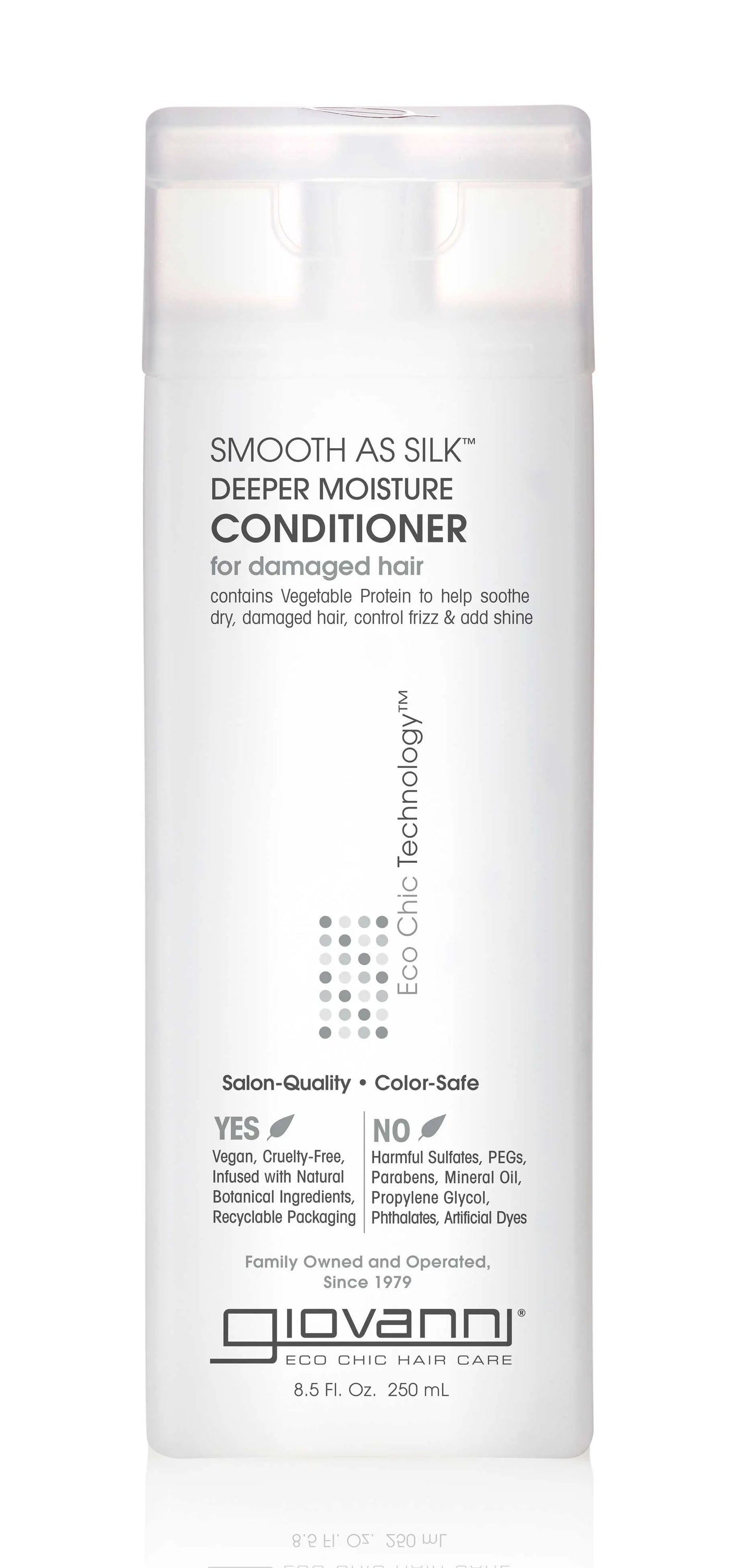 Smooth as Silk Deeper Moisturizing Conditioner - 8.5 oz. Giovanni Cosmetics