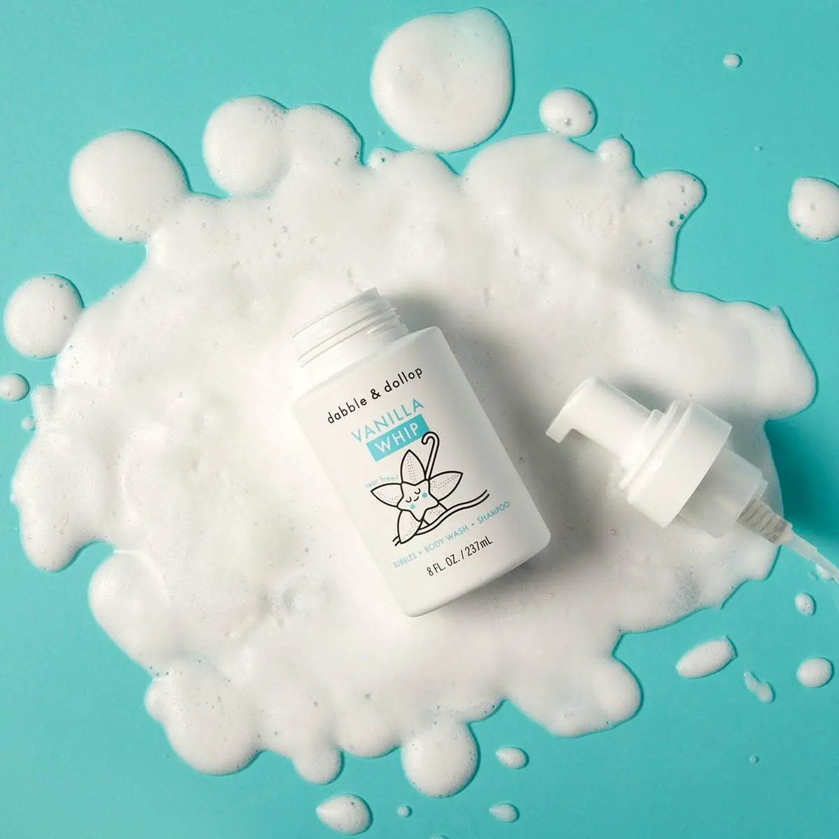 All-Natural Vanilla Foaming Shampoo & Body Whip Dabble & Dollop