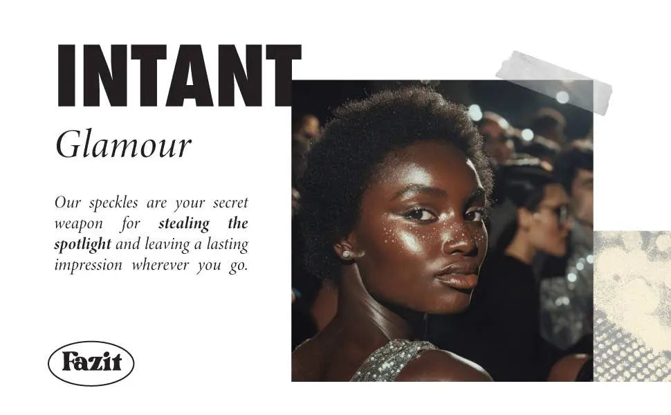 Silver Glitter Freckles —Makeup patches for every occasion: 6 Fazit