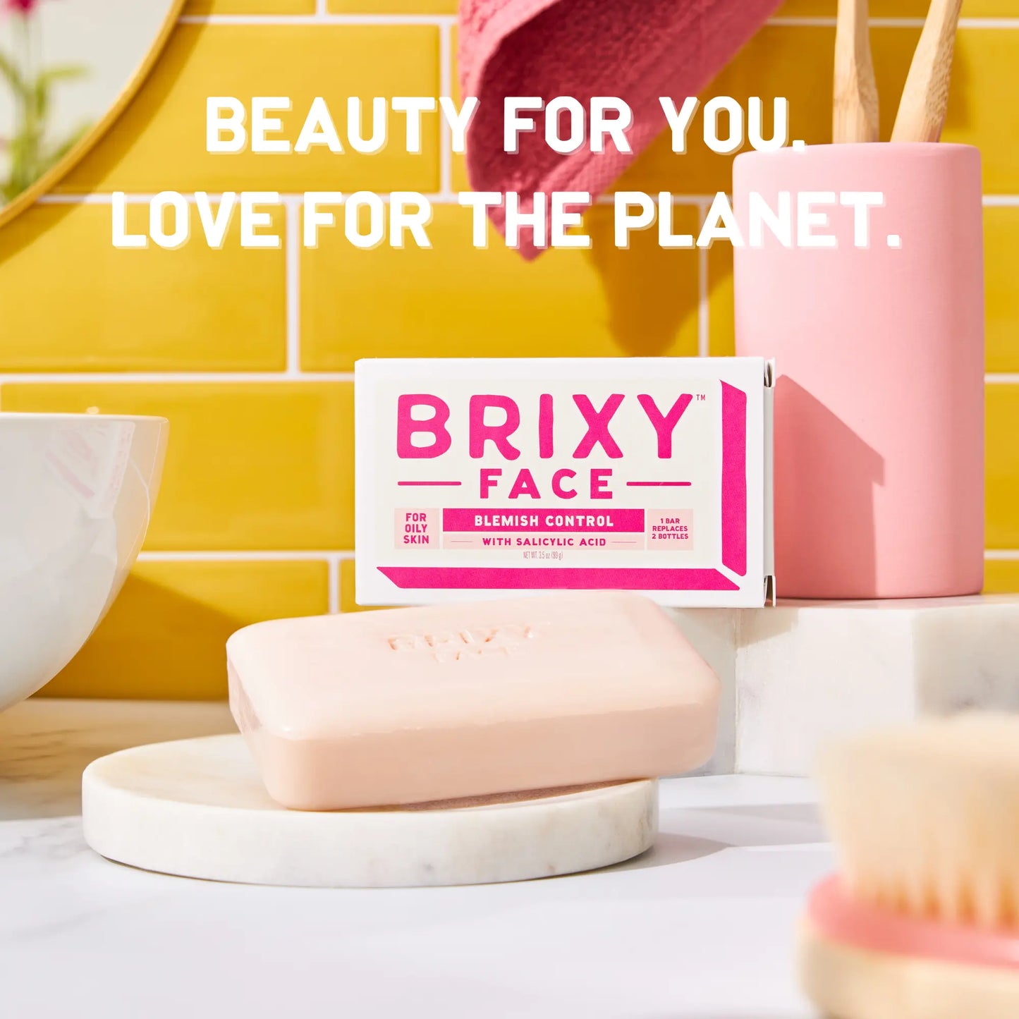 Gentle Blemish Control Facial Cleanser With Salicylic Acid BRIXY