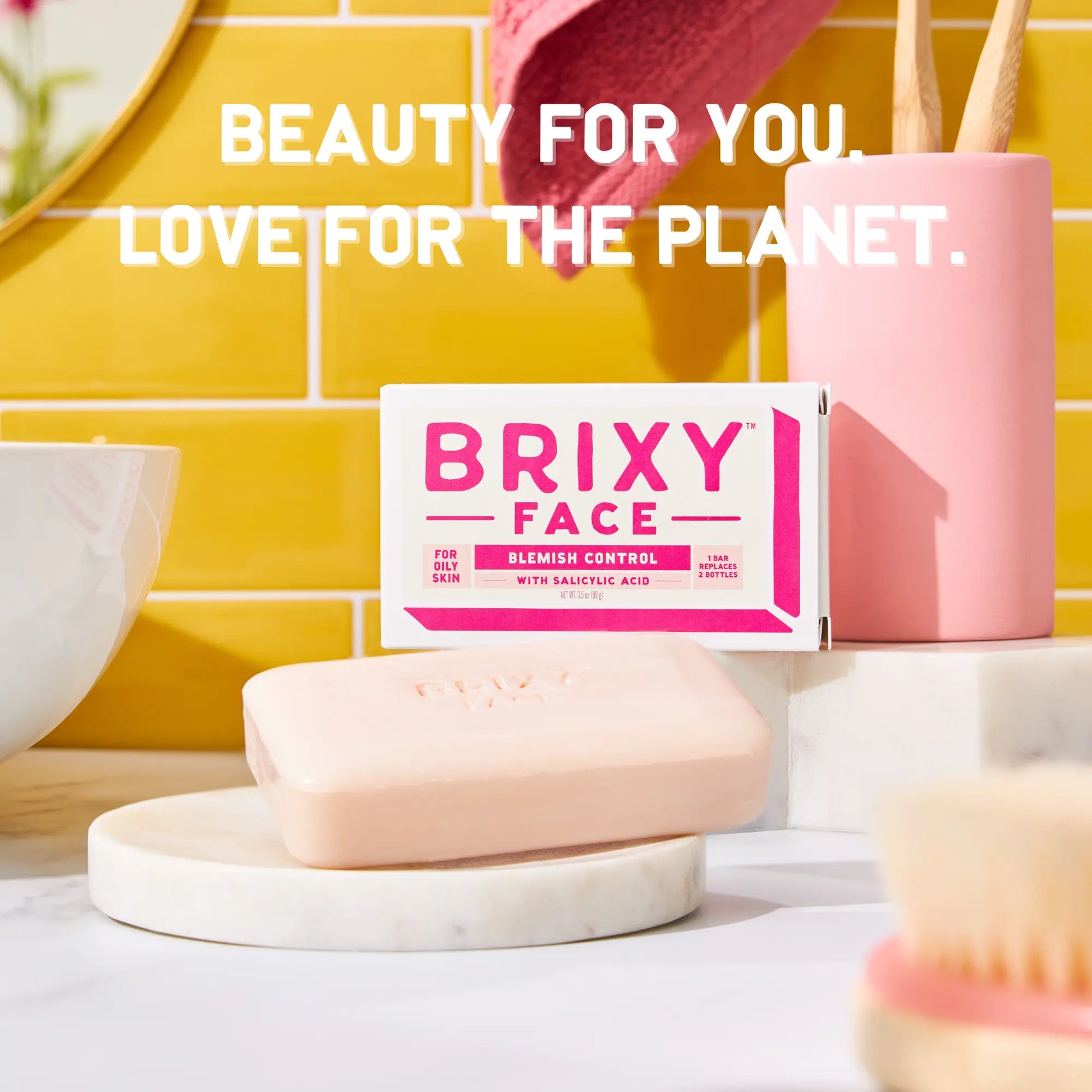 Gentle Blemish Control Facial Cleanser With Salicylic Acid BRIXY