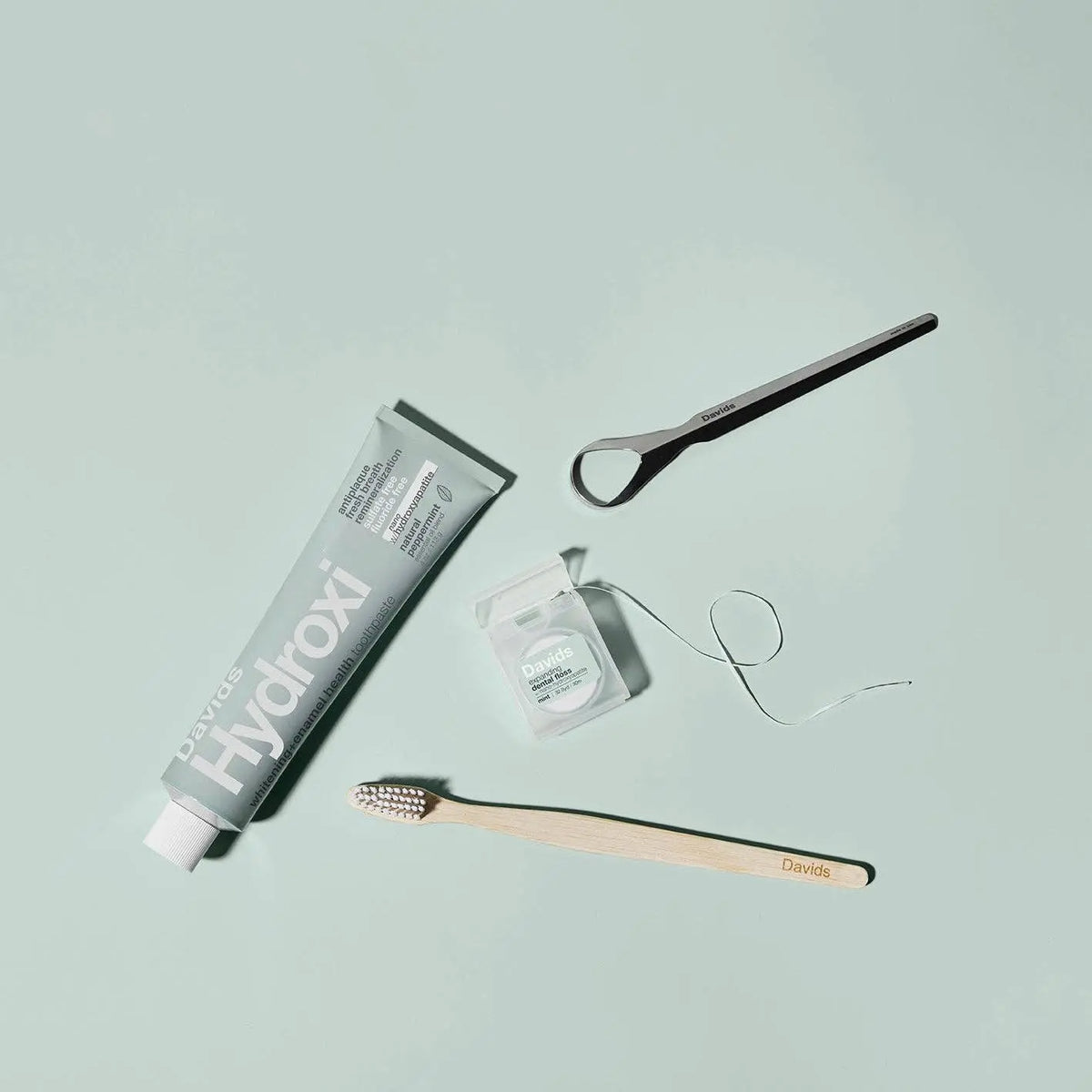 Davids Hydroxi™ whitening+enamel health nano hydroxyapatite premium toothpaste / peppermint Davids Health Sciences, Inc