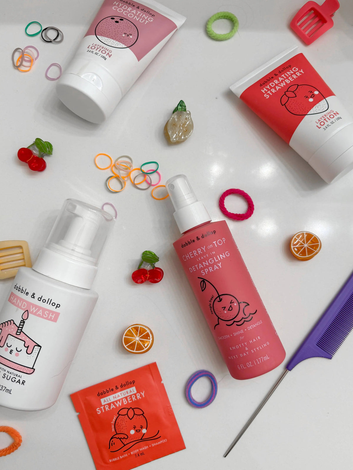 Cherry on Top® Hair Detangling & Conditioning Spray Dabble & Dollop®