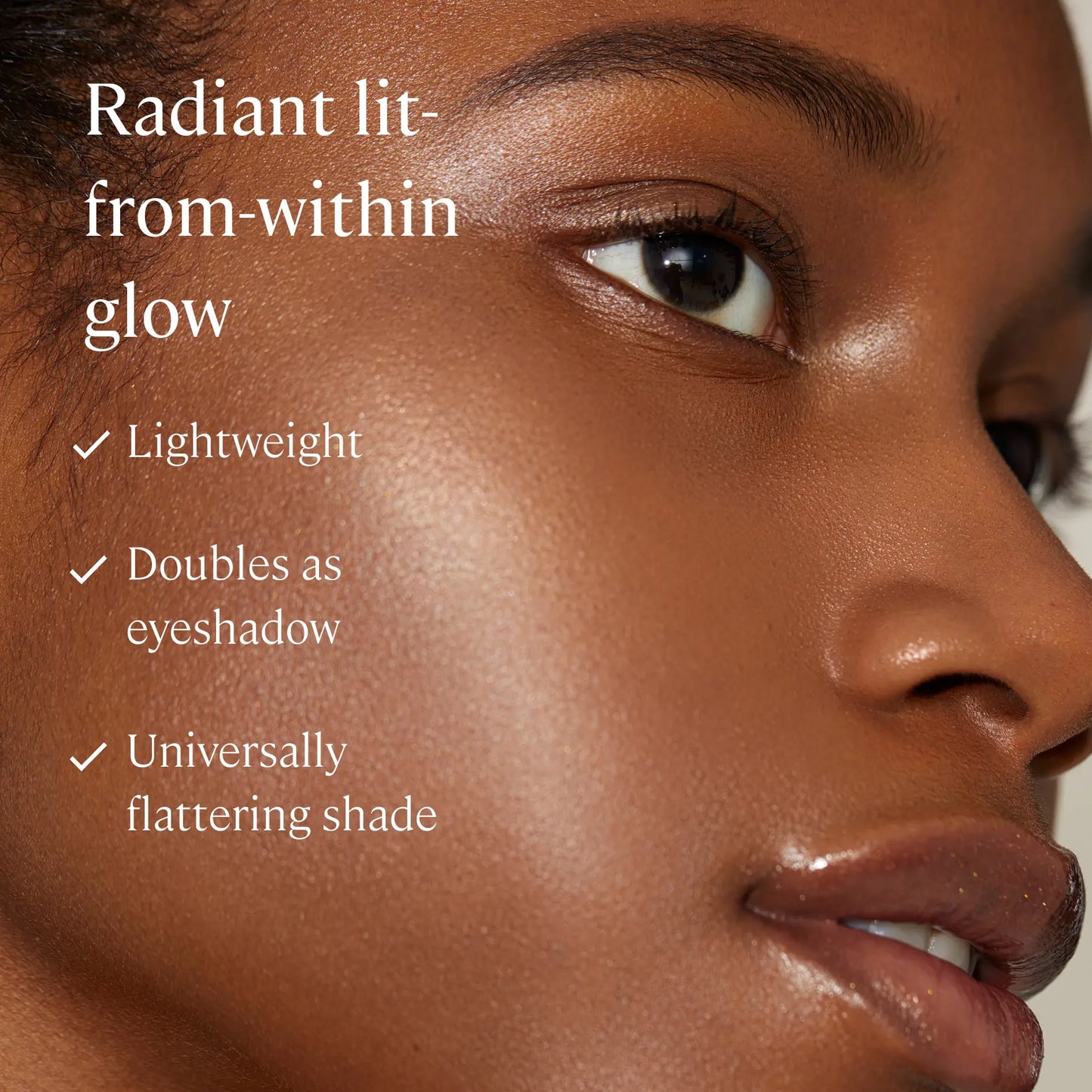 Travel Size Cream Highlighter - Champagne Minori