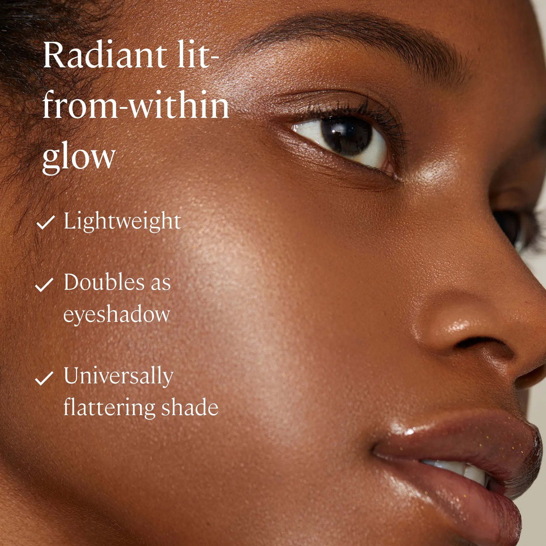 Travel Size Cream Highlighter - Champagne Minori
