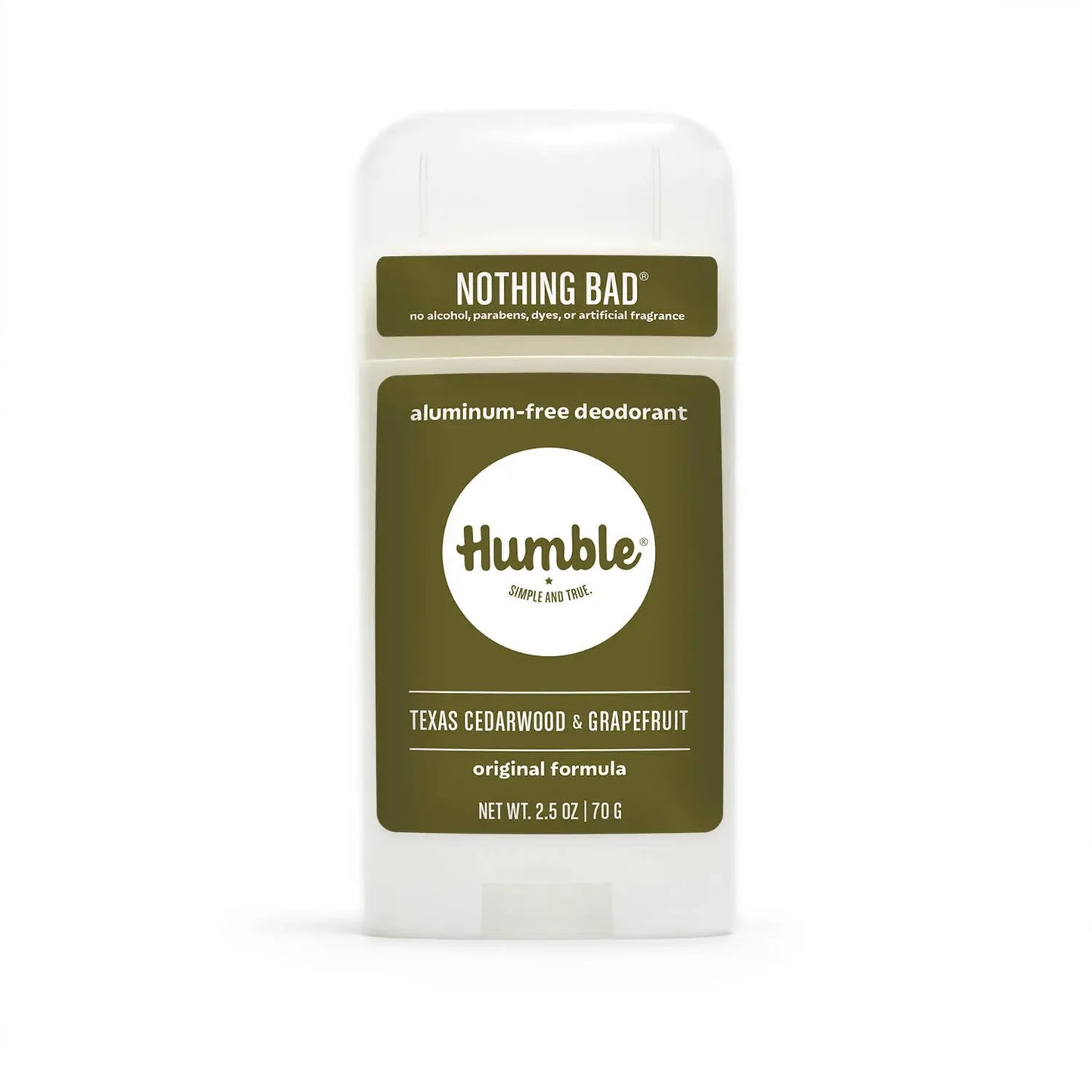 Texas Cedarwood & Grapefruit Original Deodorant Humble Brands, Inc.