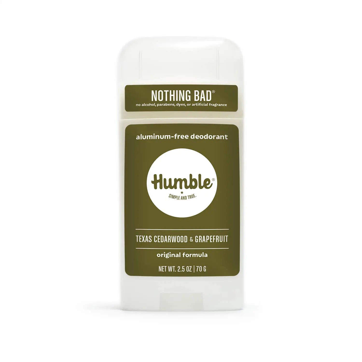 Texas Cedarwood & Grapefruit Original Deodorant Humble Brands, Inc.