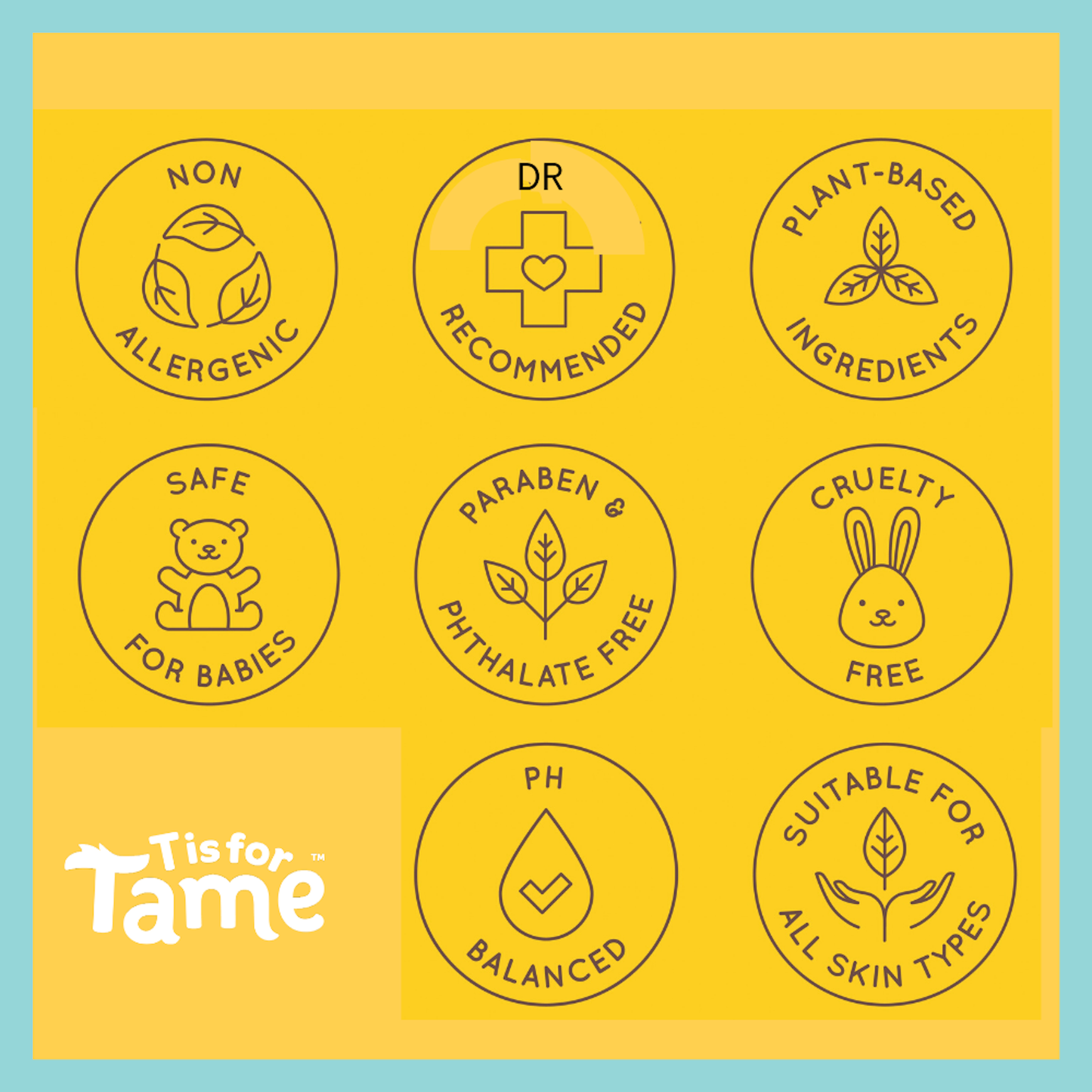 Hair Taming Cream for Kids, Natural, Anti-Frizz & Flyaways