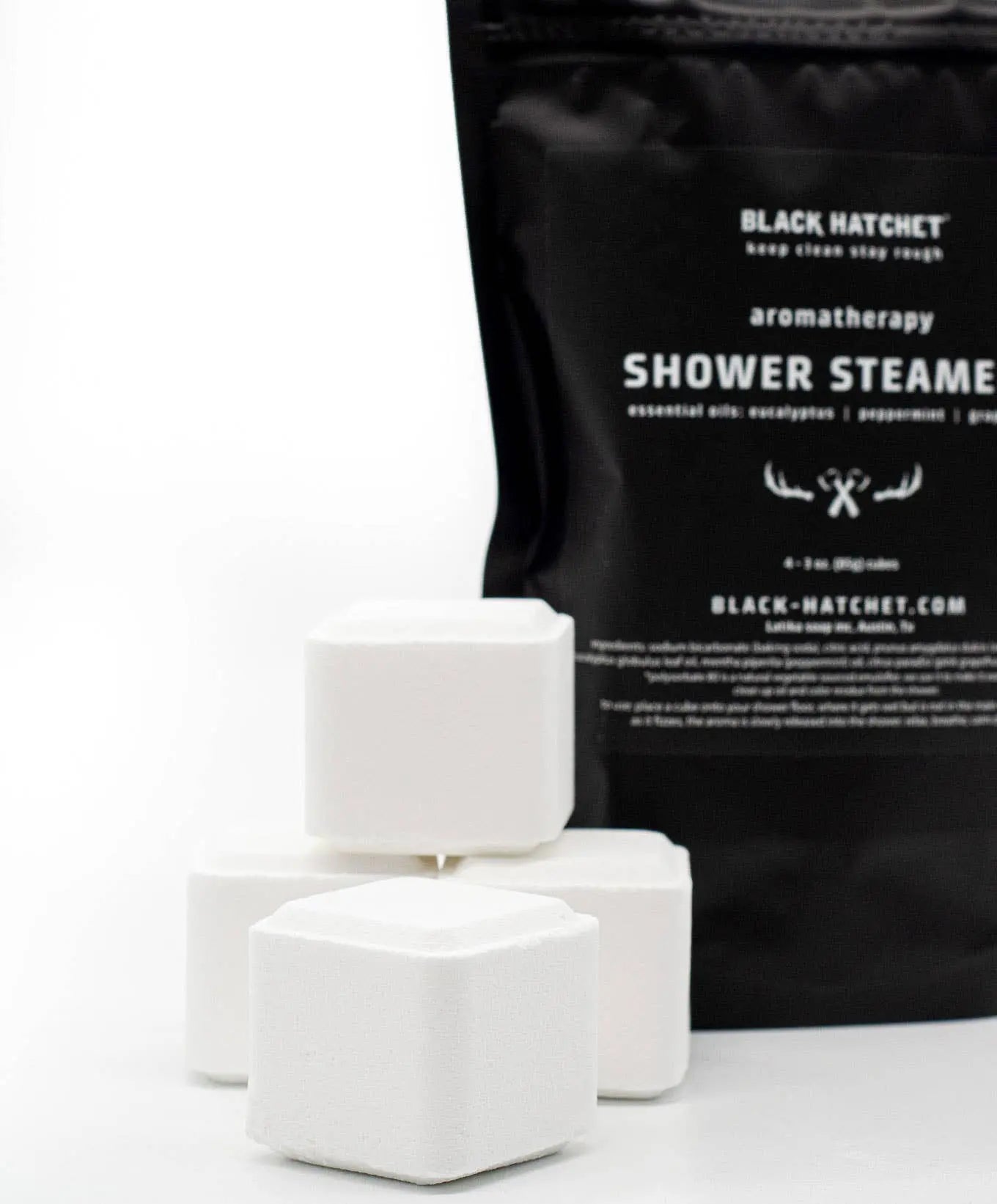 Black Hatchet Shower Steamers Latika Beauty