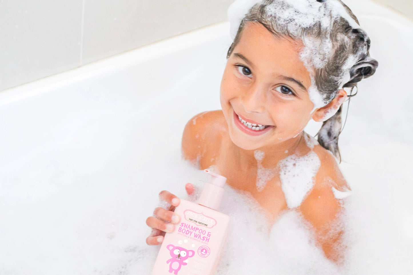 Children's Bath Time Counter Display