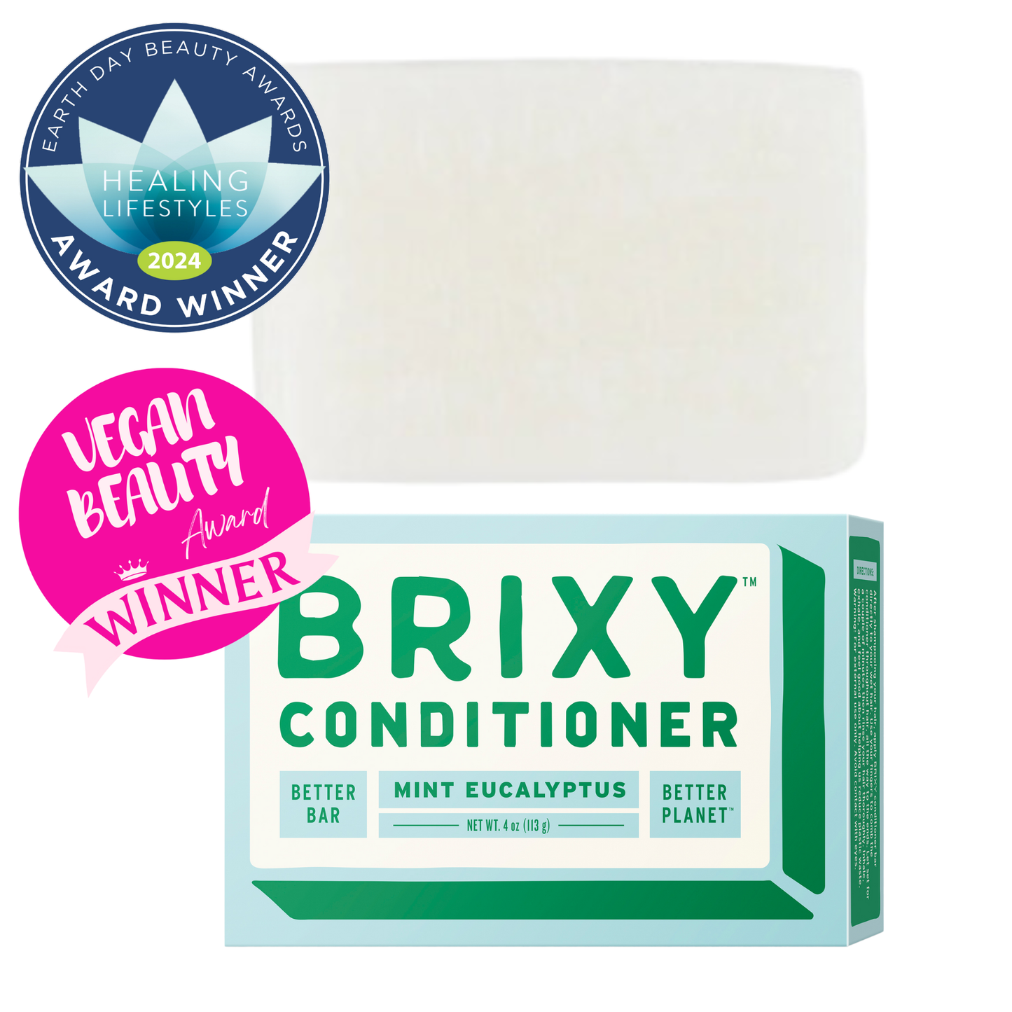 Balance Conditioner Bar For All Hair Types - Mint Eucalyptus