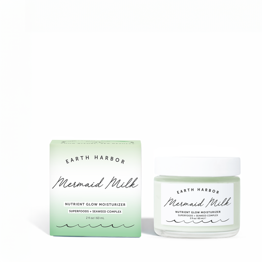 MERMAID MILK Nutrient Glow Moisturizer: Superfoods: 1 oz Earth Harbor Naturals