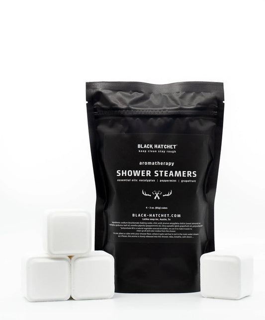 Black Hatchet Shower Steamers Latika Beauty