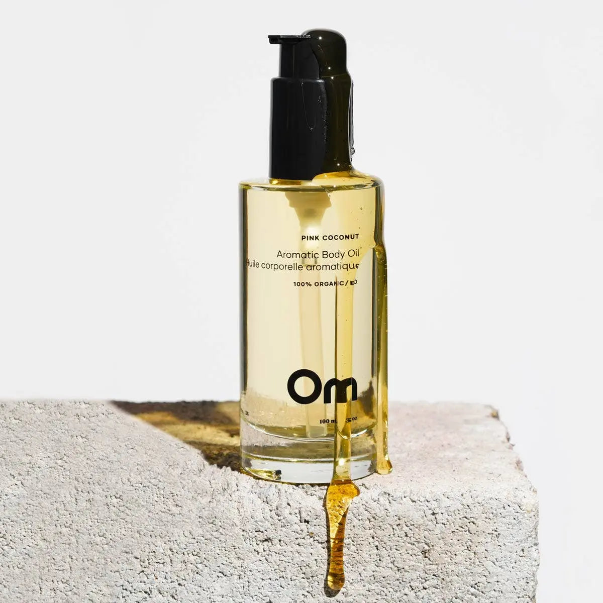 Pink Coconut Aromatic Body Oil: Full Size - 100 ml Om Organics Skincare