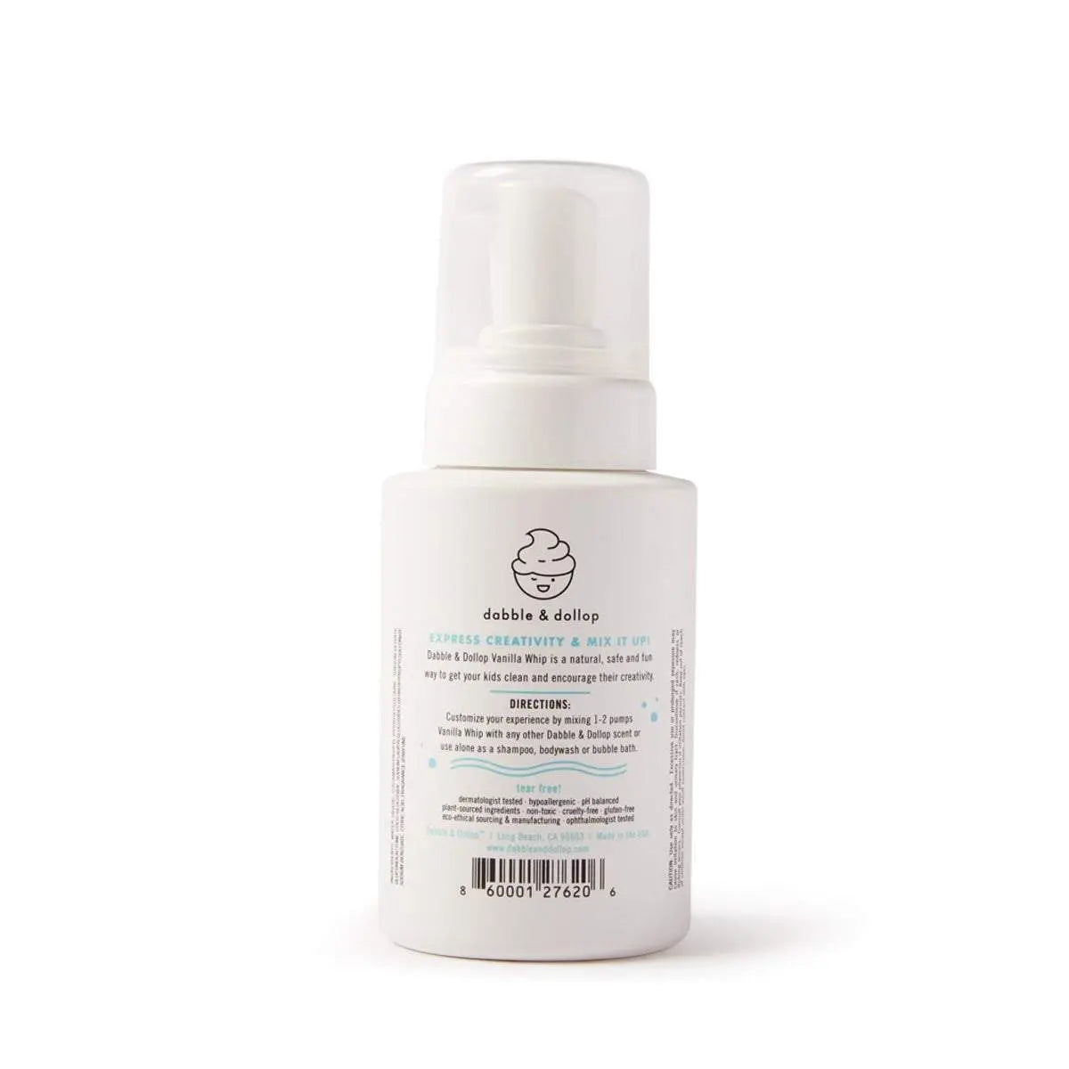 All-Natural Vanilla Foaming Shampoo & Body Whip Dabble & Dollop