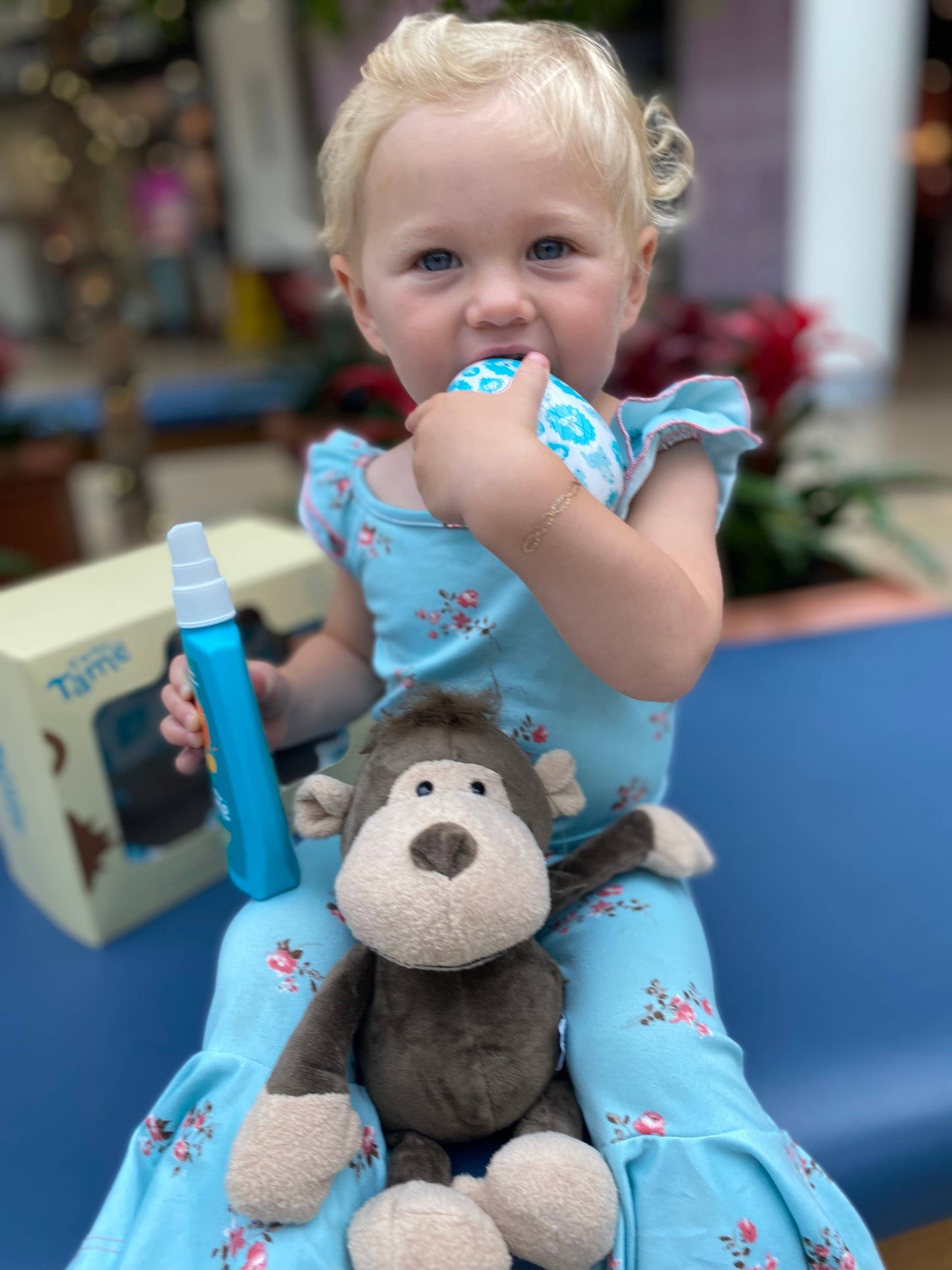 Theo, Stuffed Plush Monkey
