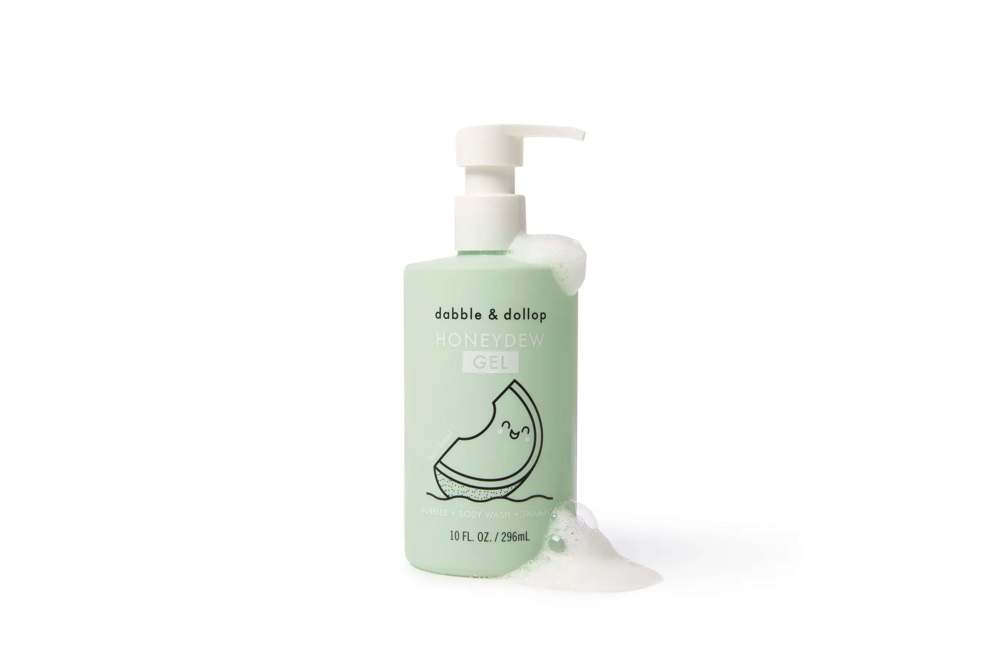 All-Natural Honeydew Shampoo, Body Wash & Bubbles Dabble & Dollop