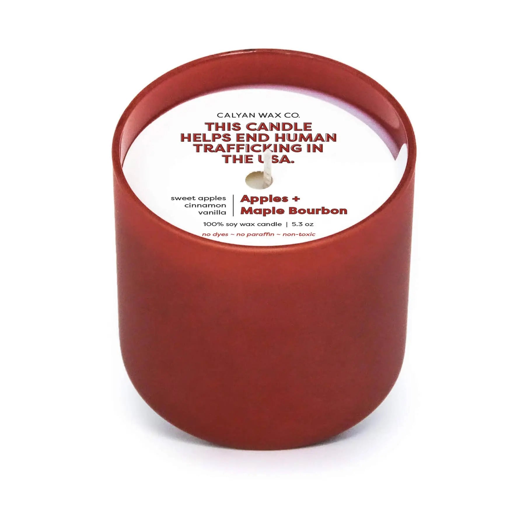 Apples + Maple Bourbon - Dignity Series Soy Candle Calyan Wax Co.