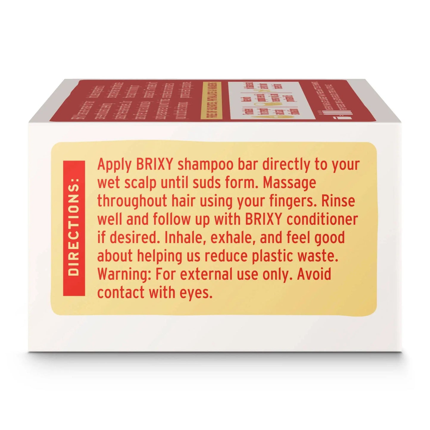 Strengthen Shampoo Bar For Thinning or Damaged Hair BRIXY