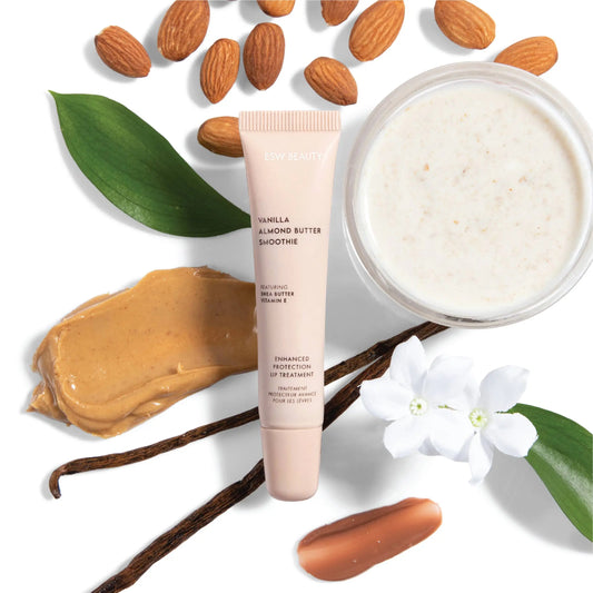 Vanilla Almond Butter Smoothie Protection Lip Treatment ESW Beauty