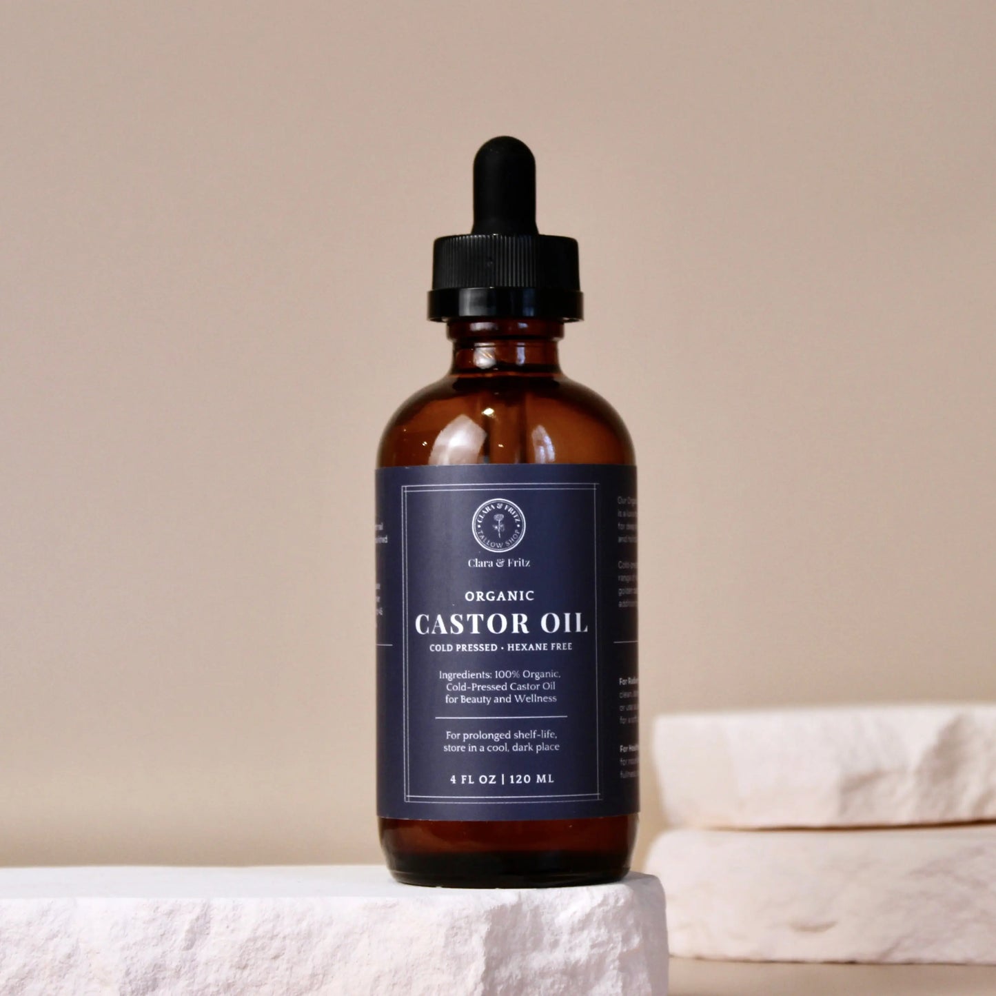 Organic Castor Oil Clara & Fritz Tallow Shop