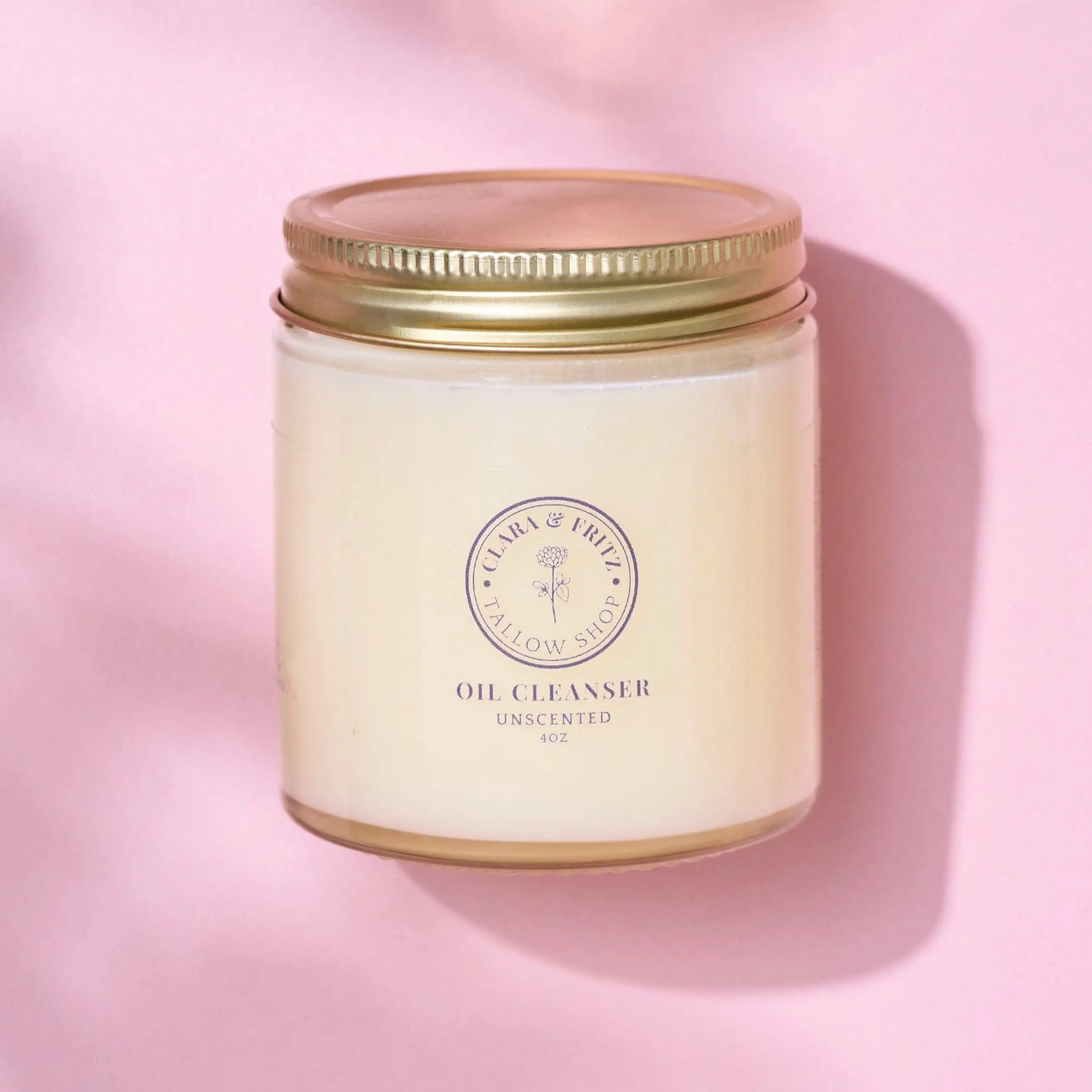 Tallow-Based Oil Cleanser Clara & Fritz Tallow Shop