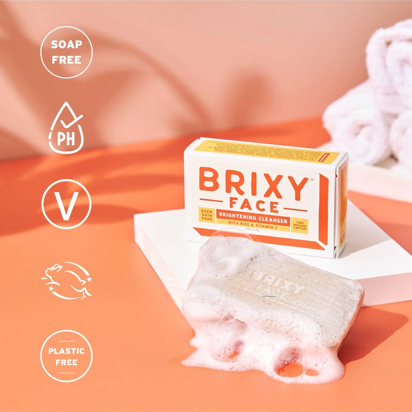 Brightening Facial Cleansing Bar BRIXY