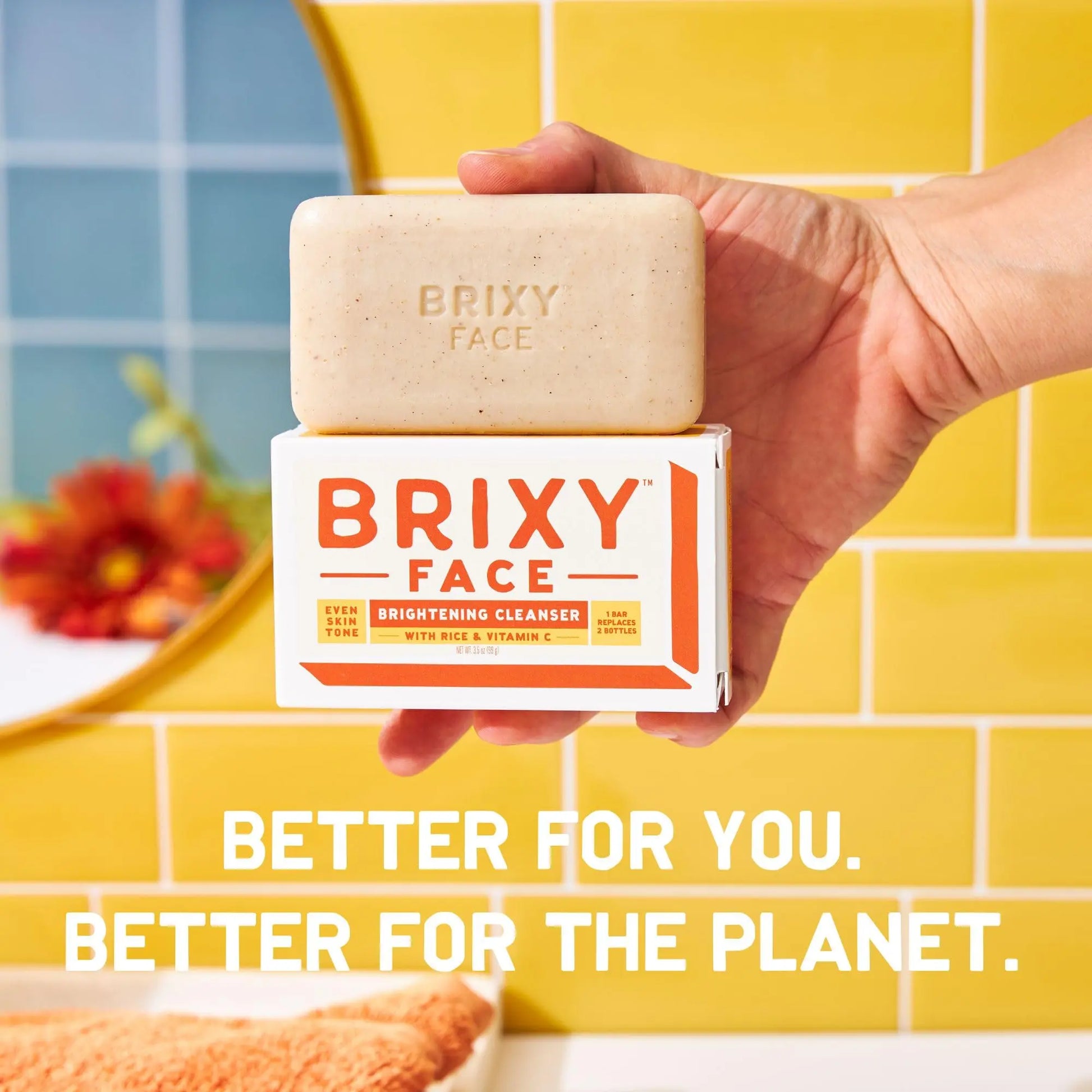 Brightening Facial Cleansing Bar BRIXY