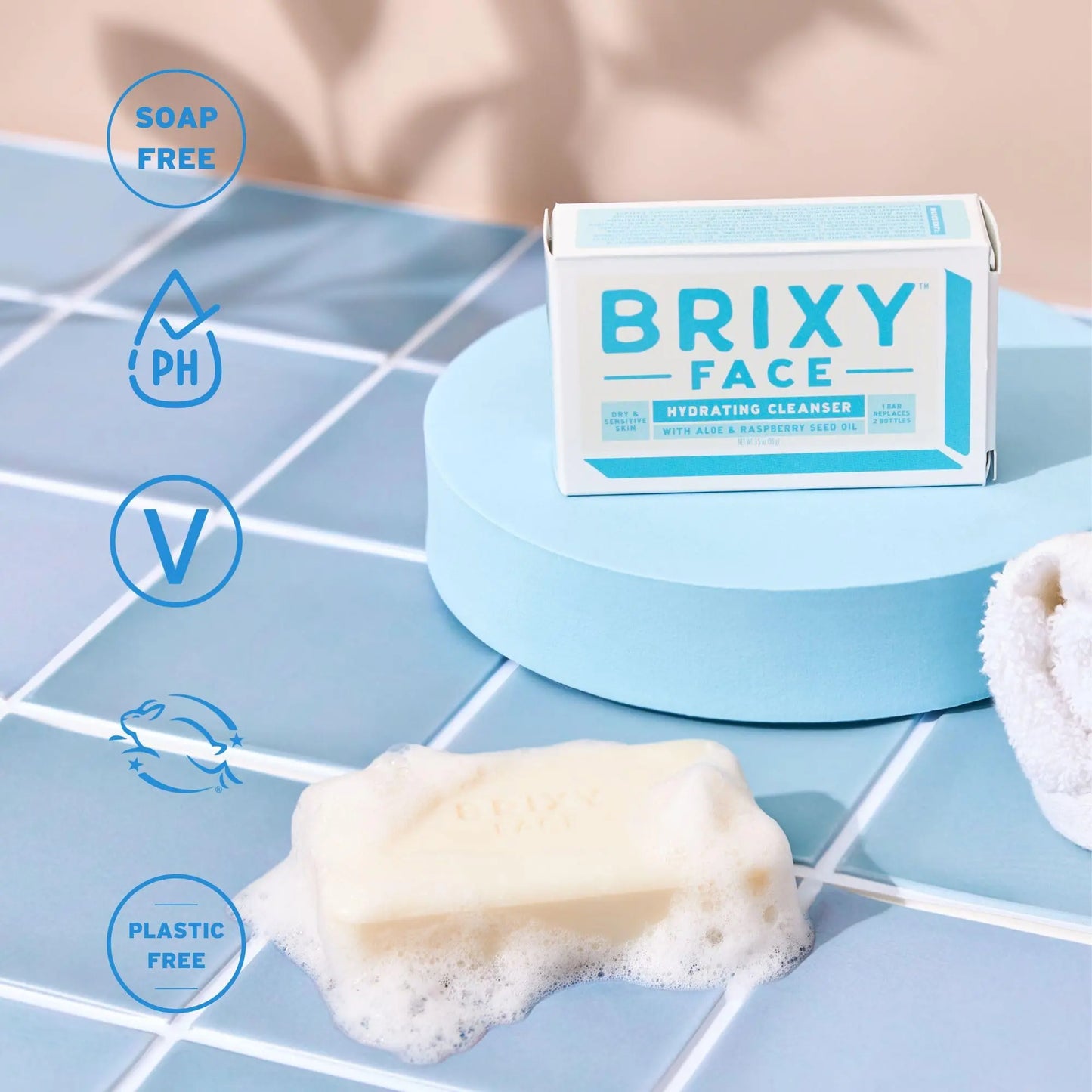Hydrating Facial Cleansing Bar BRIXY