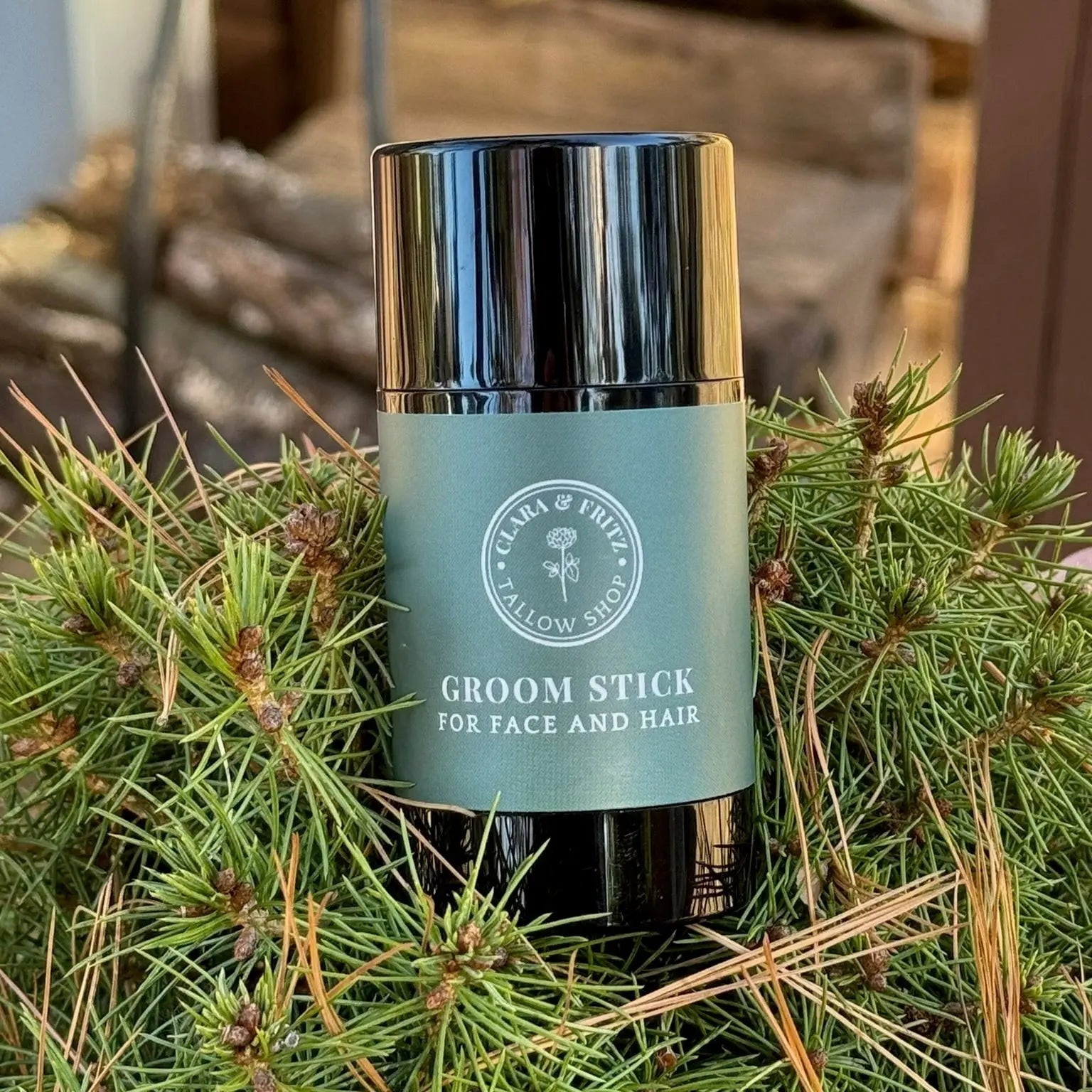 Groom Stick Clara & Fritz Tallow Shop
