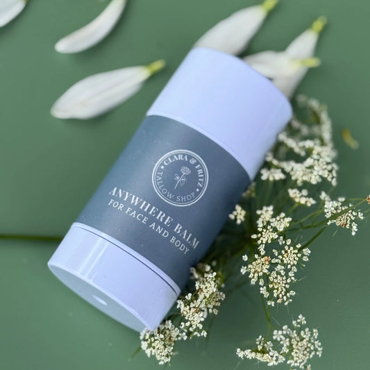 Anywhere Balm for Face & Body Clara & Fritz Tallow Shop