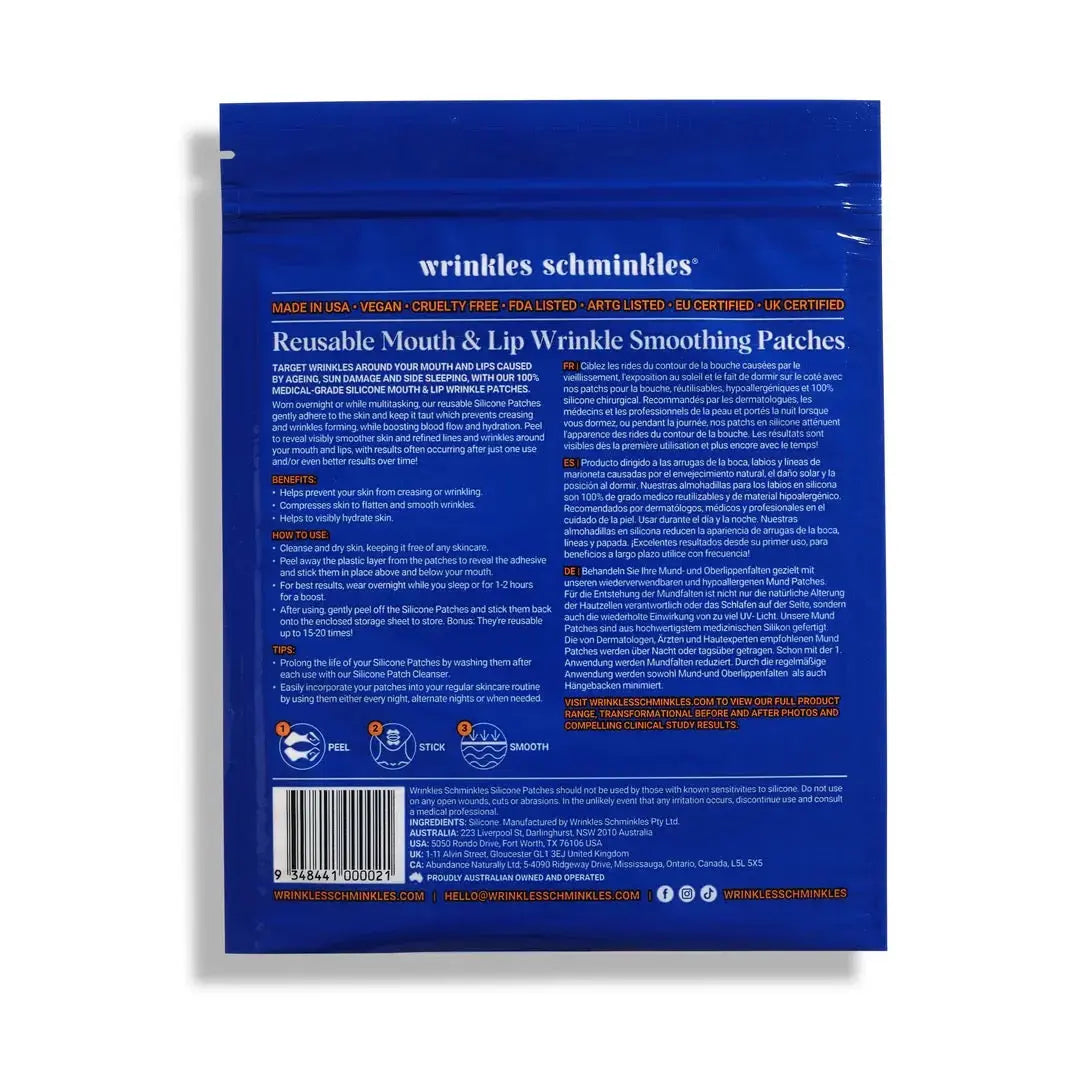 Mouth & Lip Wrinkle Patches Wrinkles Schminkles