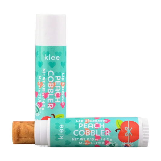 Peach Cobbler - Natural Flavored Lip Shimmer WELLSPRING