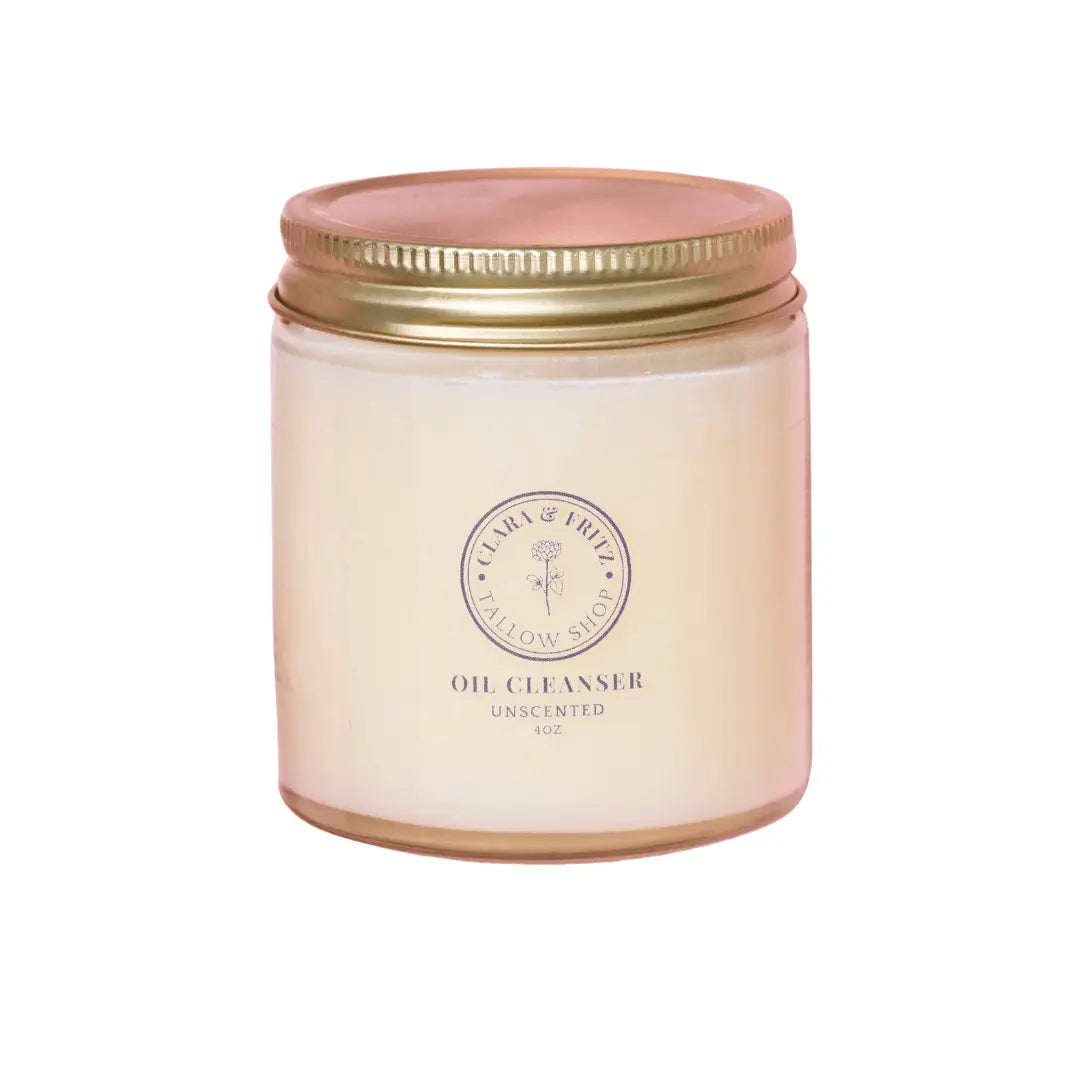 Tallow-Based Oil Cleanser Clara & Fritz Tallow Shop