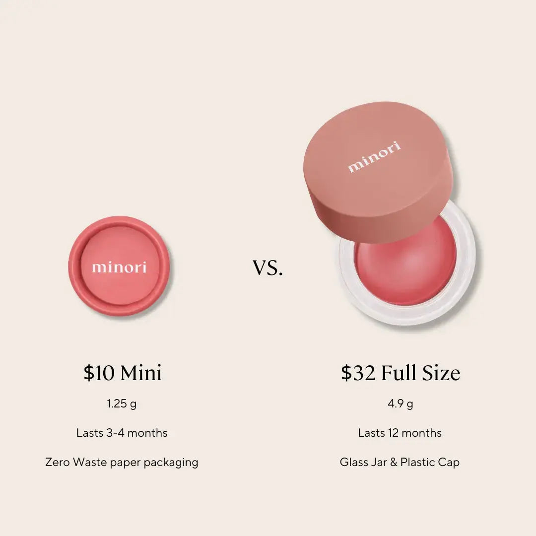 Zero Waste Cream Blush Mini - Sweet Pea Minori