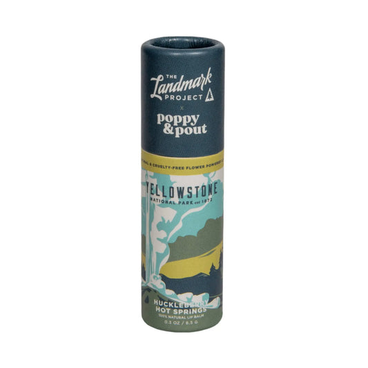 The Landmark Project, Lip Balm, Yellowstone Huckleberry Hot Springs Poppy & Pout