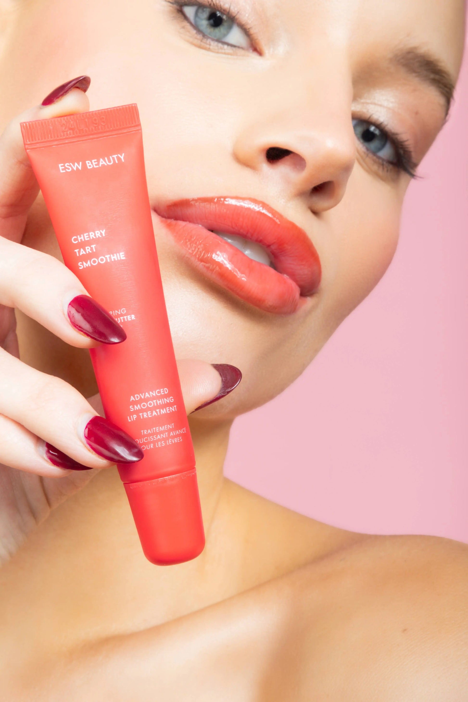Cherry Tart Smoothie Advanced Smoothing Lip Treatment ESW Beauty